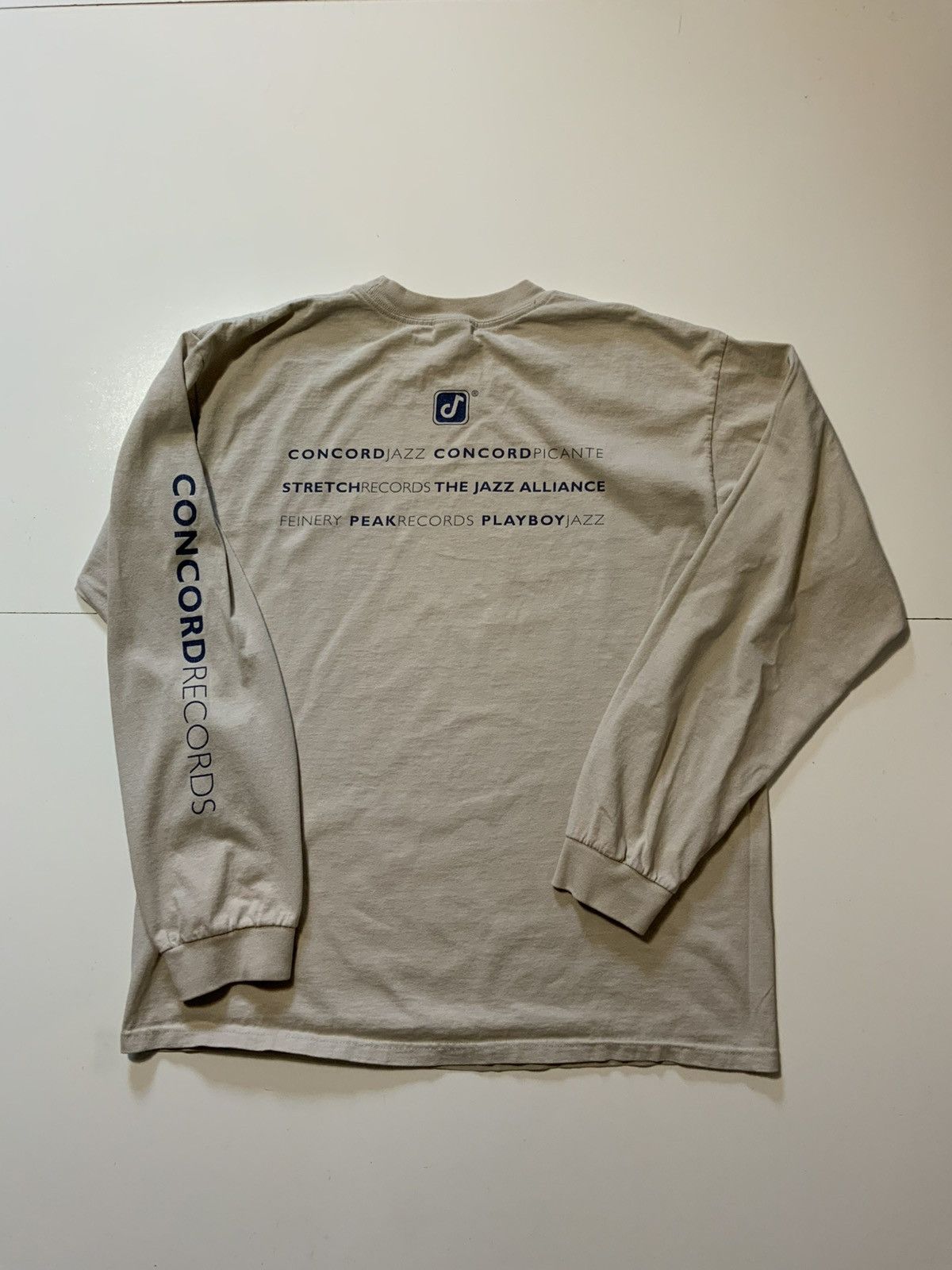 Vintage Vintage Concord Records Jazz Peak Playboy Crew T-Shirt Size US L / EU 52-54 / 3 - 3 Thumbnail