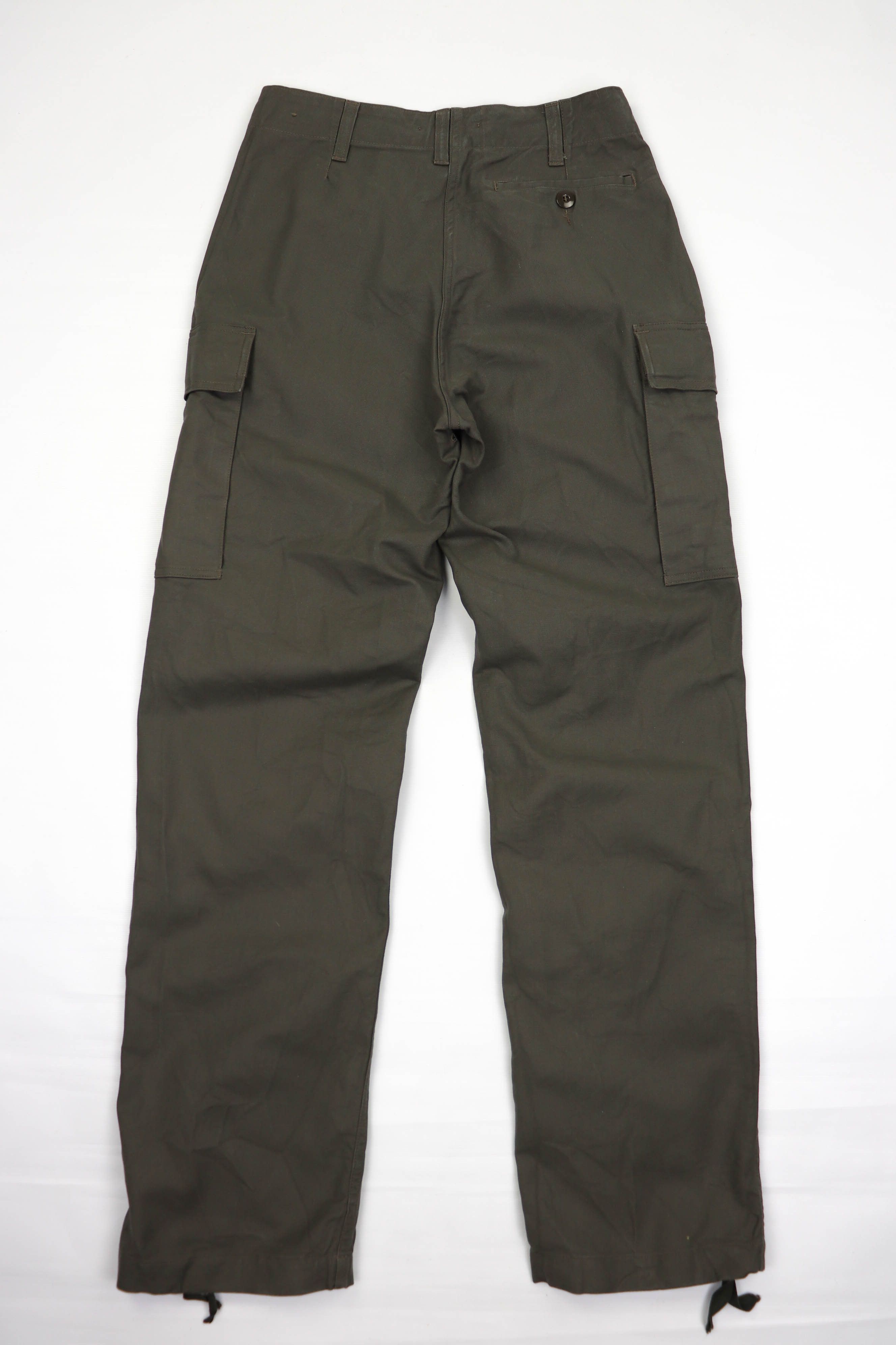 Vintage Vintage Leo Kohler GMBH KG Khaki Combat Army Cargo Pants Size US 32 / EU 48 - 2 Thumbnail
