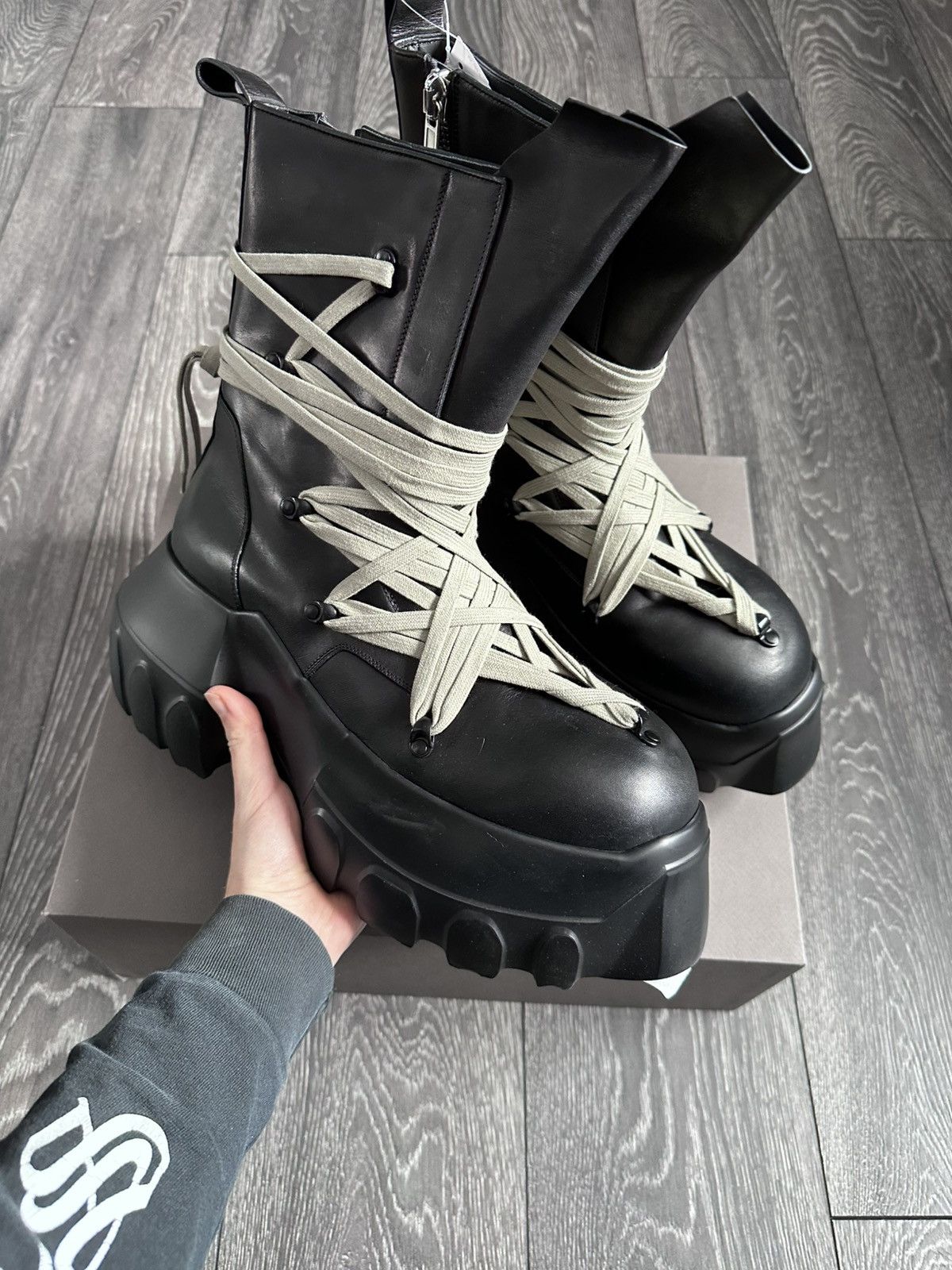 Rick Owens Tractor Mega Lace | Grailed