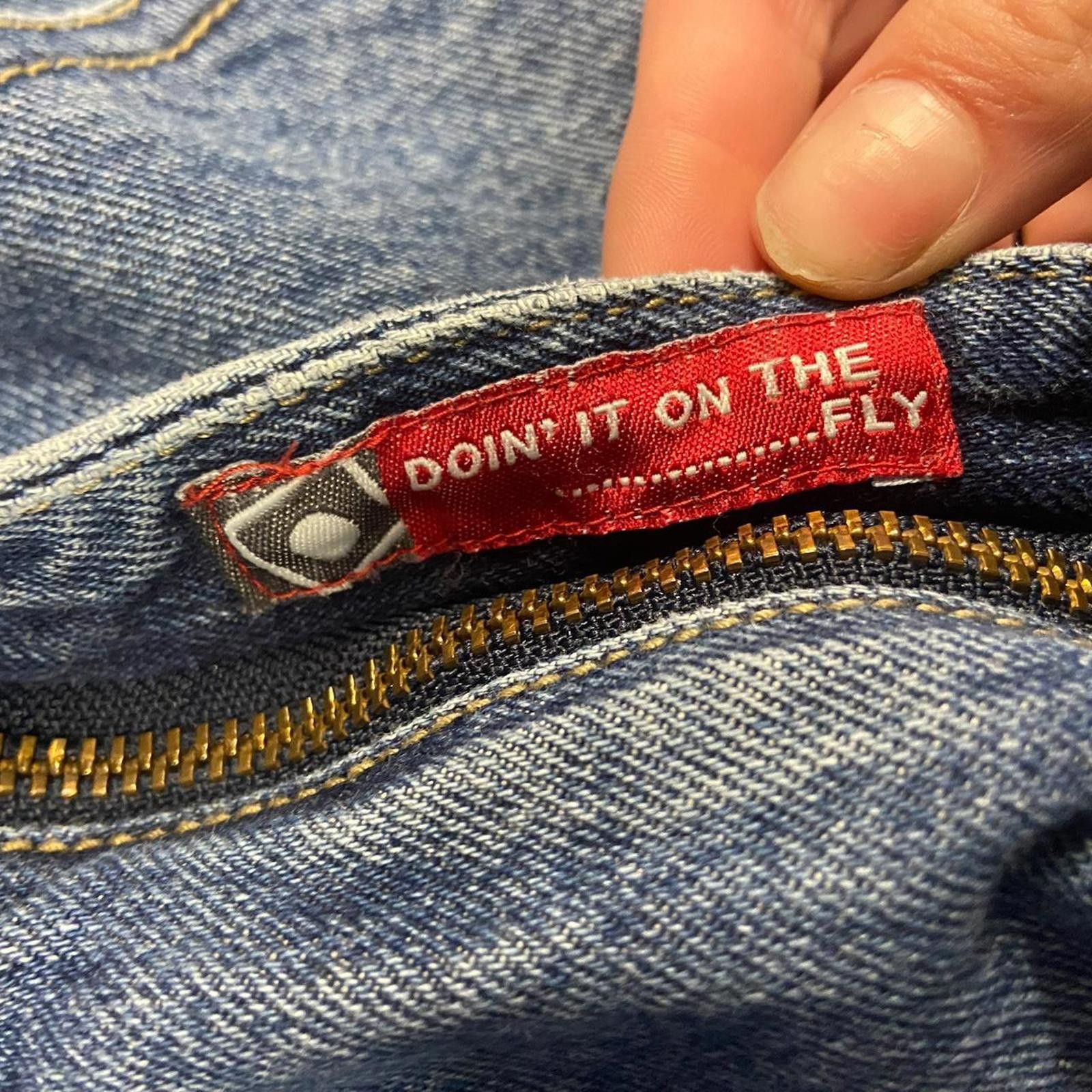 Vintage Y2K NFA Skater Jeans Size US 34 / EU 50 - 4 Thumbnail