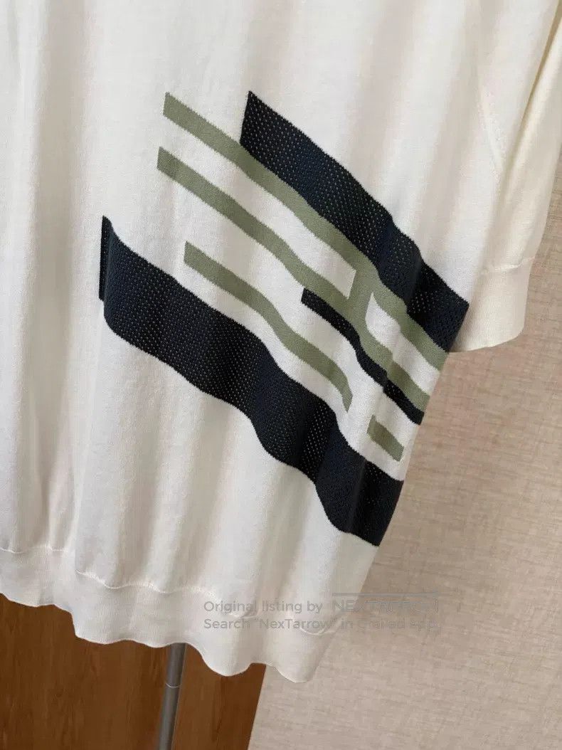Hermes Hermes Short Sleeve Knit T-Shirt Size US XXL / EU 58 / 5 - 8 Thumbnail