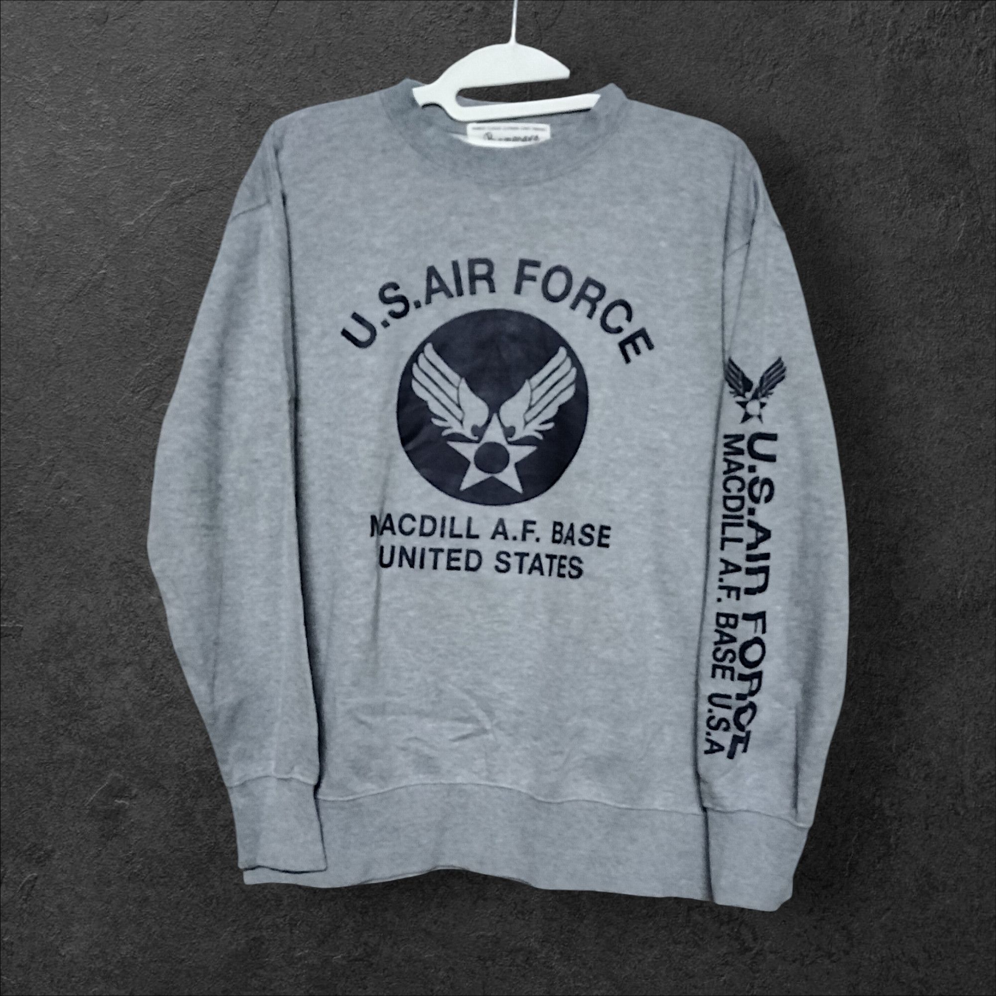 Vintage USAF Air Force Sweatshirt fashion Size US M / EU 48-50 / 2 - 1 Thumbnail
