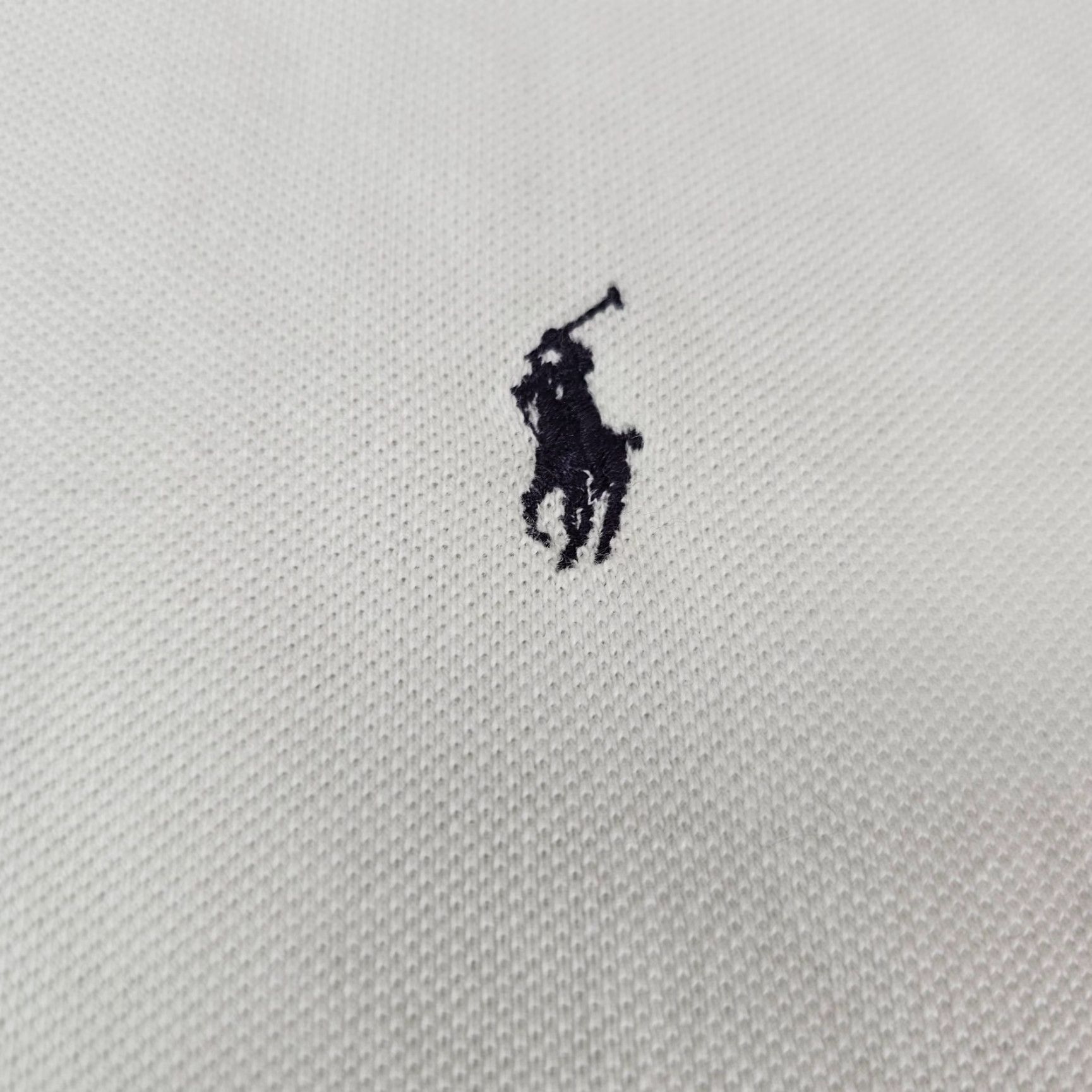 Polo Ralph Lauren VINTAGE Polo Ralph Lauren Polo Mens 2XL White Shirt Logo Pony 90s Classic Preppy 100% Cotton Casual Short Sleeve Knit Button Collar Mens Size US XXL / EU 58 / 5 - 6 Thumbnail