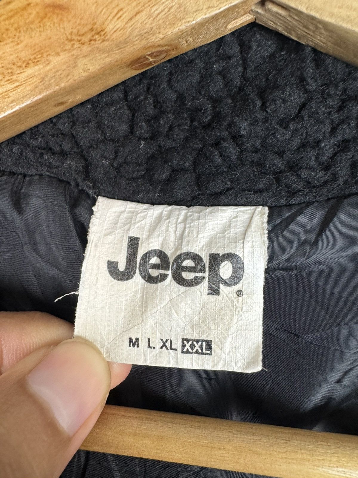Jeep × Vintage Vintage Jeep Sherpa Jacket Size US XXL / EU 58 / 5 - 9 Thumbnail