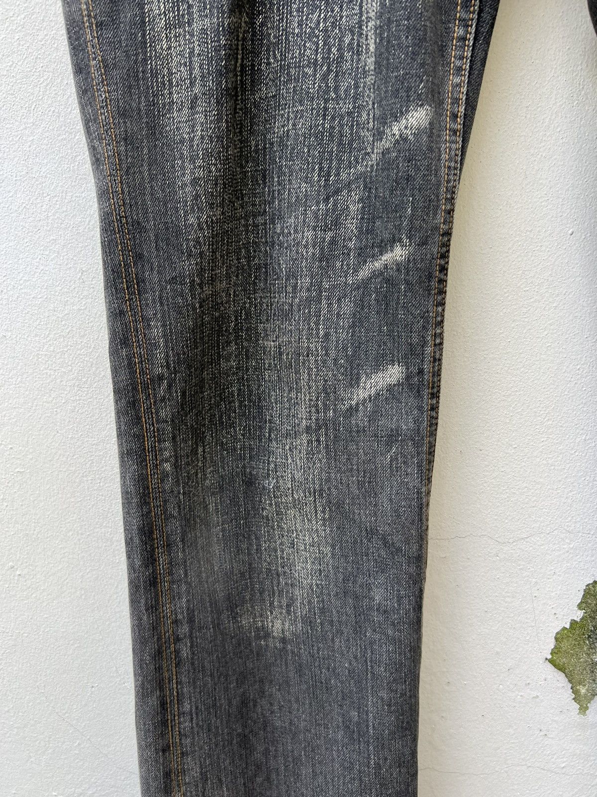 Nicole Club Vintage Nicole Club Faded Black Hybrid Denim Wide Leg Jeans Size US 30 / EU 46 - 9 Thumbnail