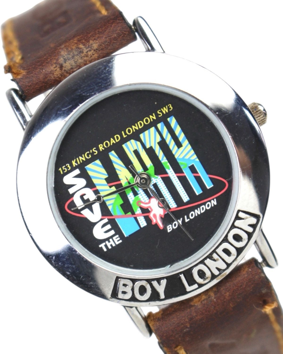 Hysteric Glamour 1990S BOY LONDON "SAVE THE EARTH" 153 KINH ROAD PUNK WATCH Size ONE SIZE - 3 Thumbnail