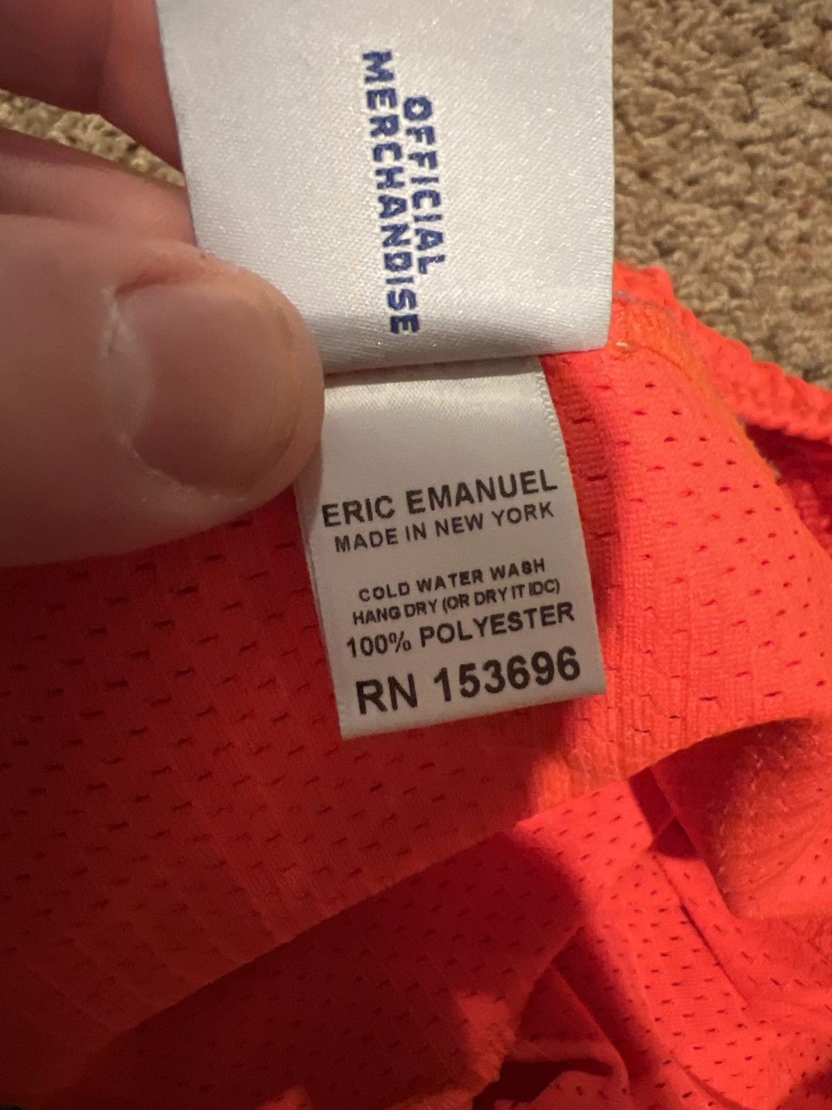 Eric Emanuel Eric Emanuel EE Basic Short Orange/Green Size M Size US 32 / EU 48 - 6 Thumbnail