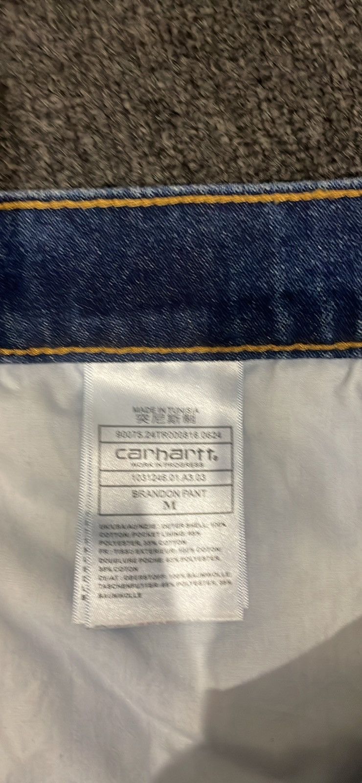 Carhartt Carhartt Brandon Jeans 32 Size US 32 / EU 48 - 4 Thumbnail