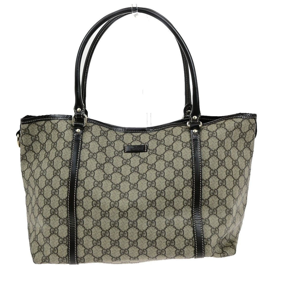 Gucci Gucci Joy Tote GG Coated Canvas with Leather Size ONE SIZE - 1 Thumbnail