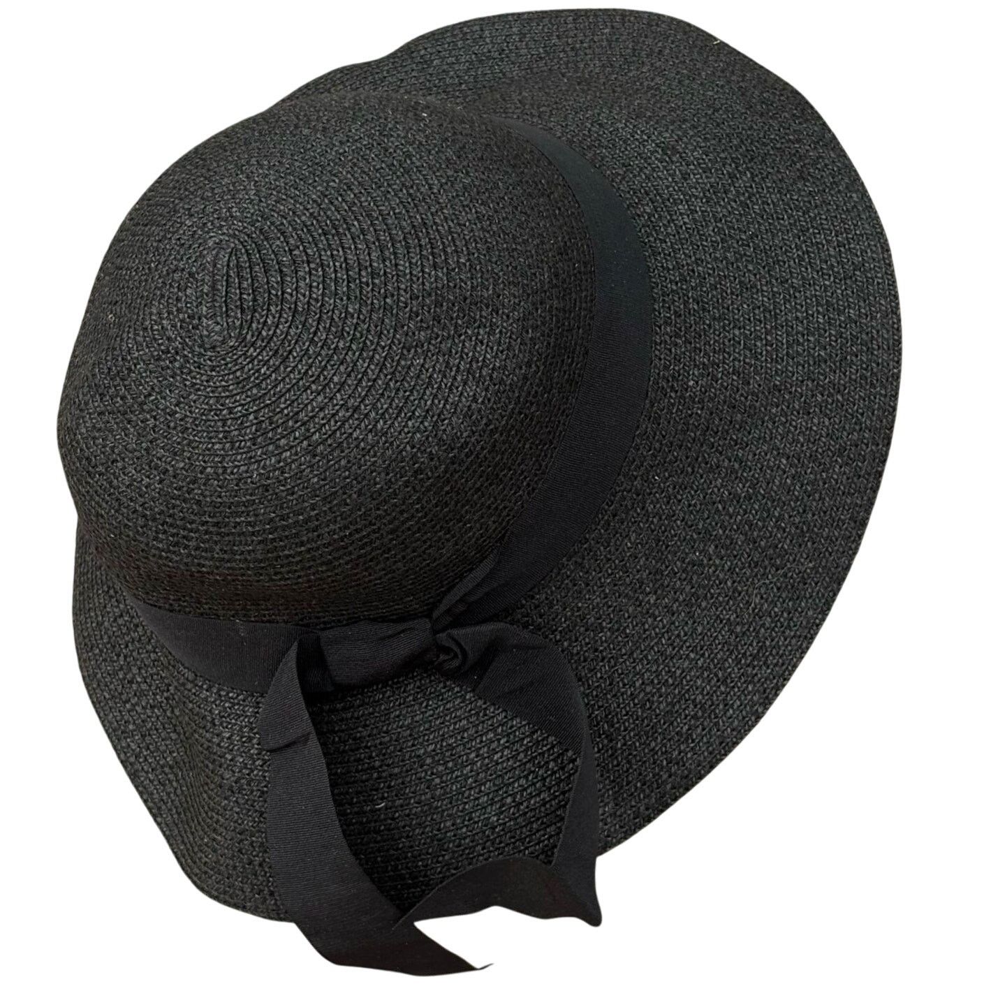 Other Black Furtalk Sun Hat Size ONE SIZE - 2 Thumbnail