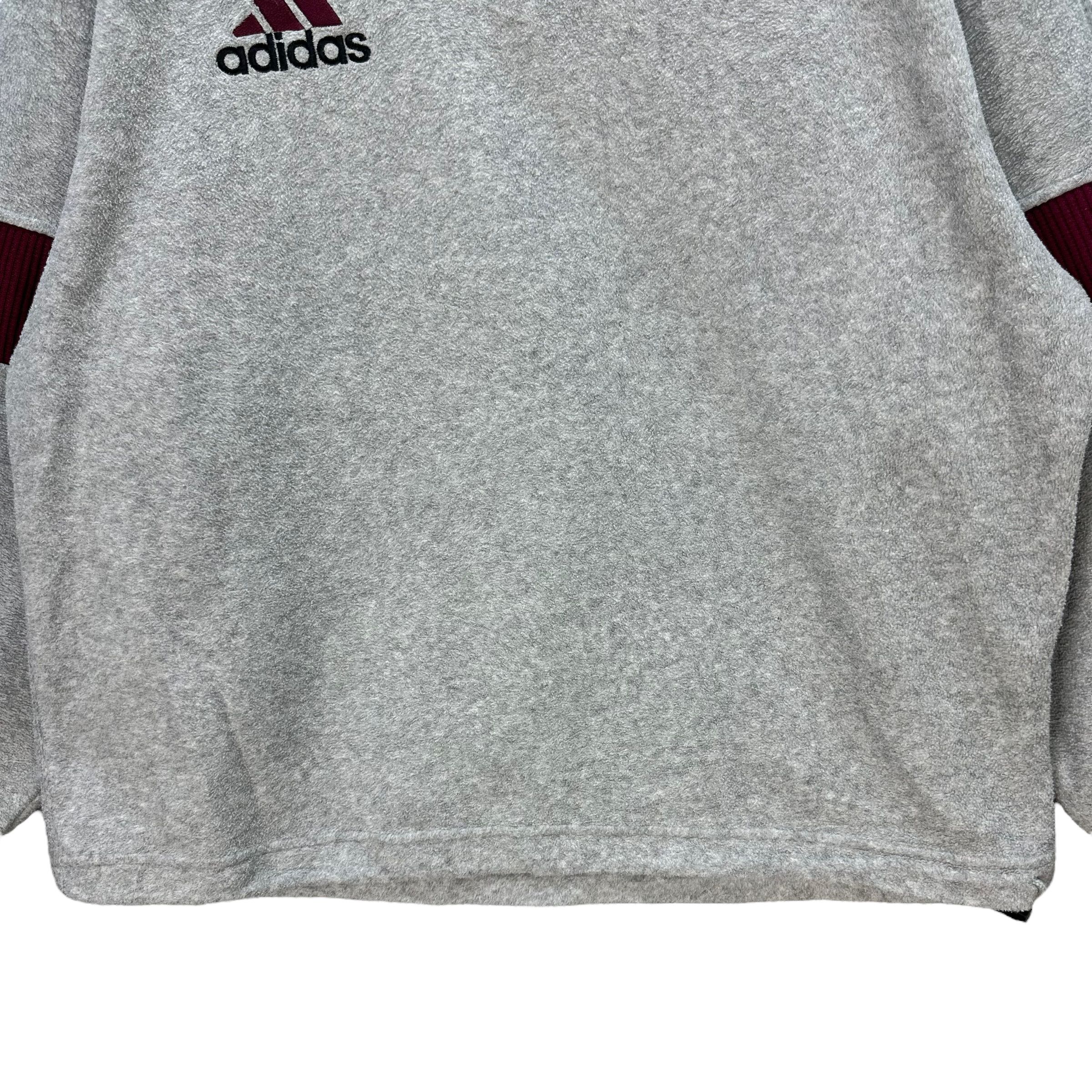 Adidas ADIDAS V NECK FLEECE JUMPER #7652-161 Size US M / EU 48-50 / 2 - 3 Thumbnail