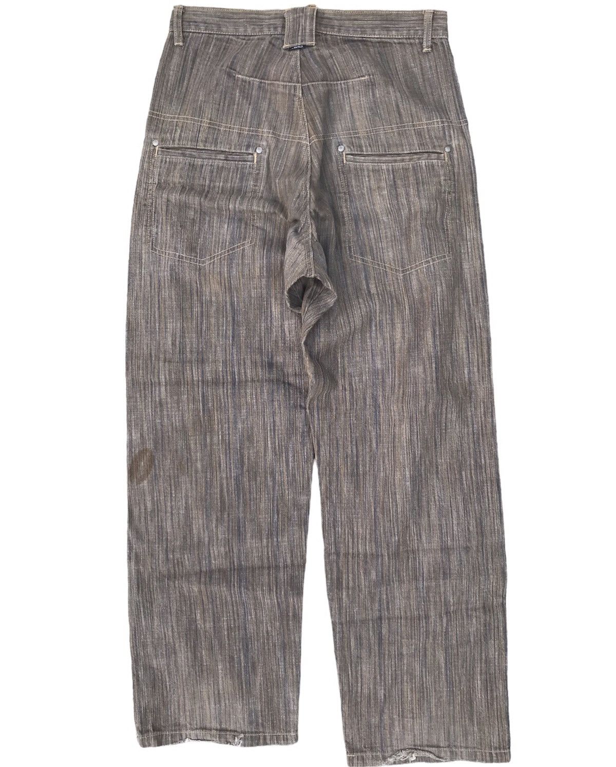 Ecko Unltd. × JNCO × Rocawear LBRD Denim Products Baggy Pants Size US 31 - 2 Thumbnail
