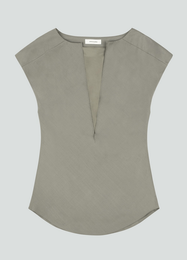 Entire Studios DEEP VEE TANK KELLY GREEN Size XL / US 12-14 / IT 48-50 - 2 Thumbnail