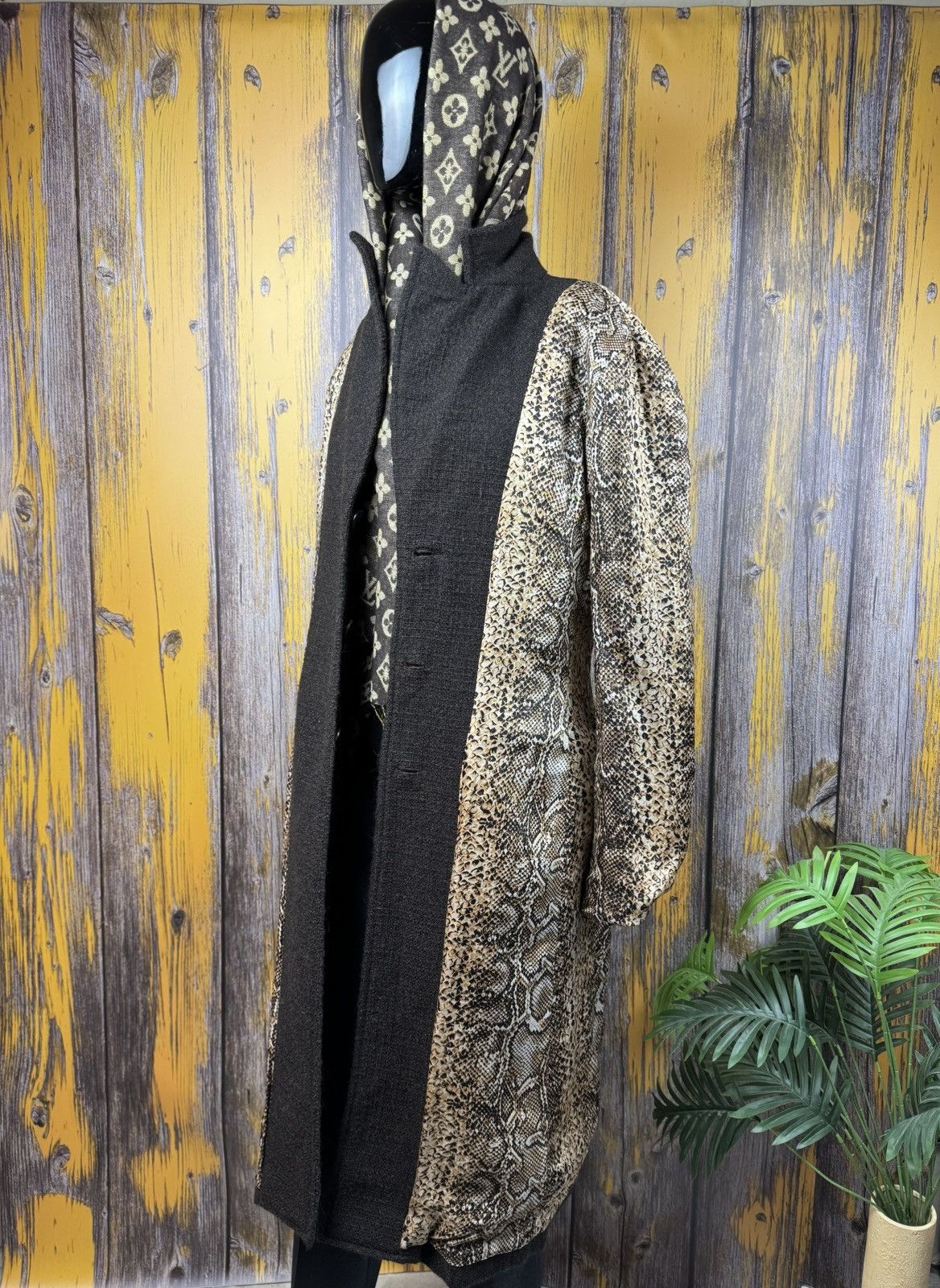 Dolce & Gabbana Archive Dolce & Gabbana Long Alpaca Wool Coat Made in Italy Size L / US 10 / IT 46 - 12 Thumbnail