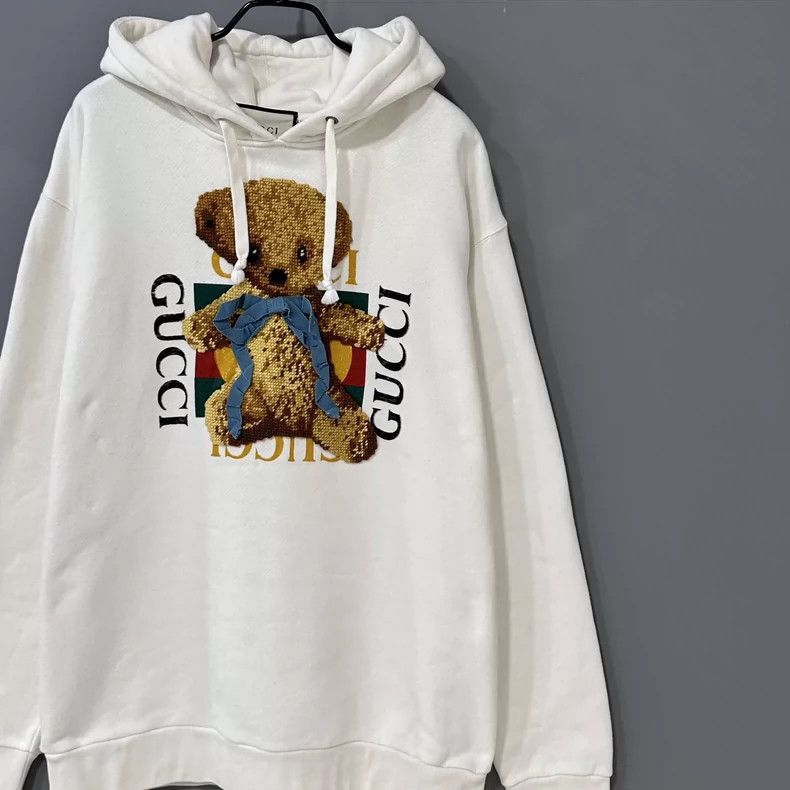 Gucci Gucci Plush bear sweatshirt 2501-Nextarrow Size US M / EU 48-50 / 2 - 2 Thumbnail