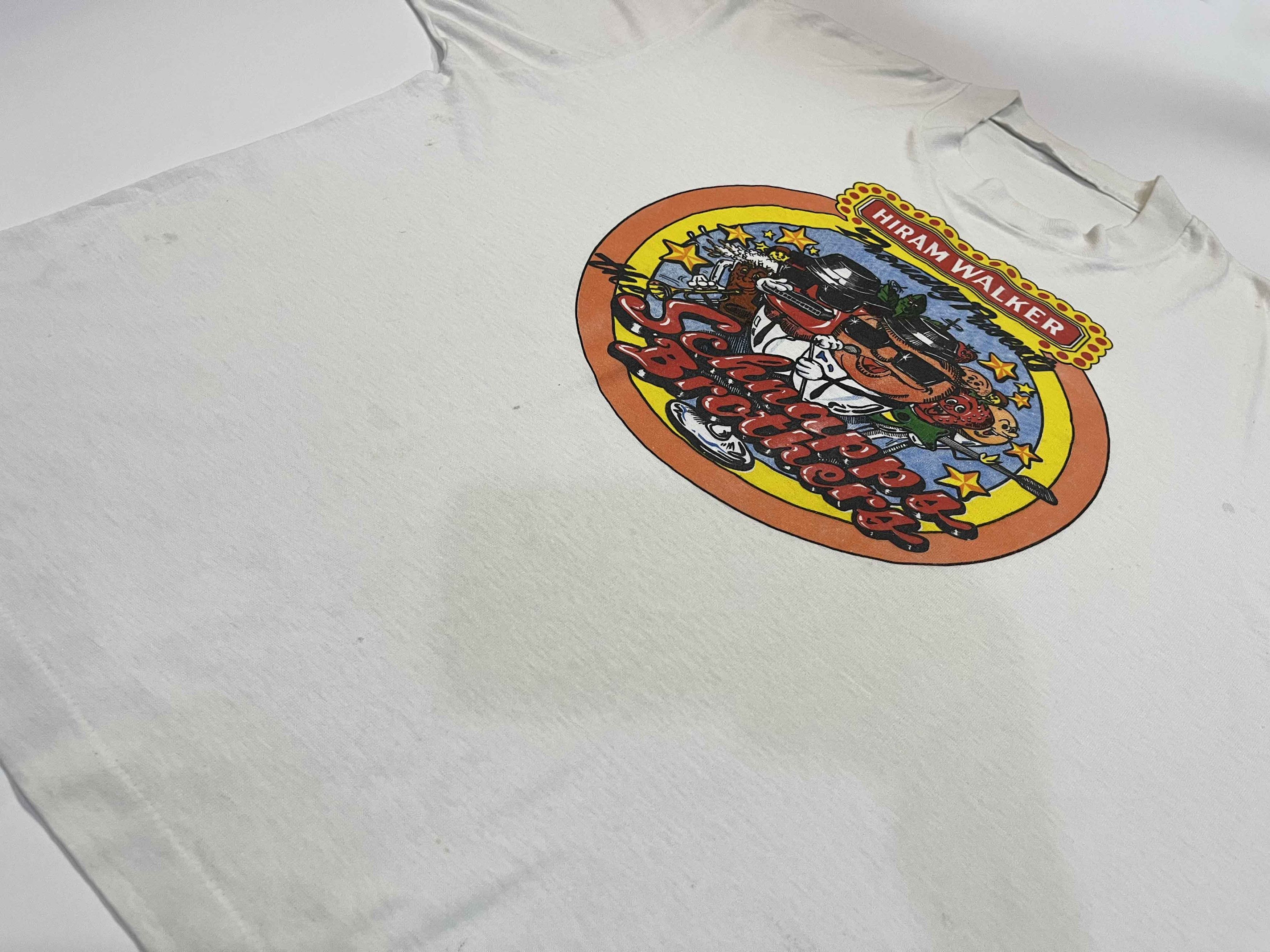 Vintage Vintage the Schnapps Brothers Hiram Walker T-Shirt Size US L / EU 52-54 / 3 - 6 Thumbnail