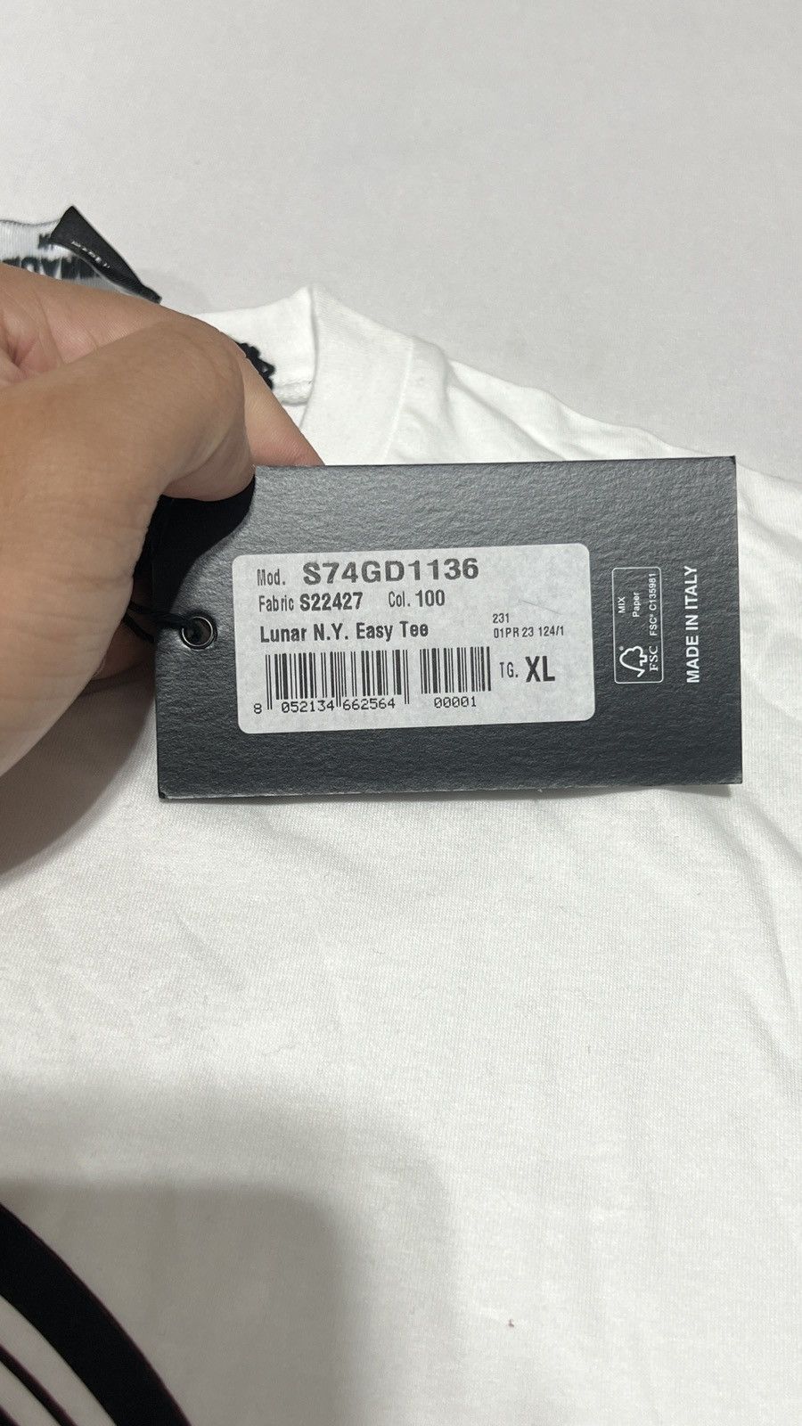 Dsquared2 Dsquared2 Lunar N.Y. Easy Tee Size US XL / EU 56 / 4 - 6 Thumbnail