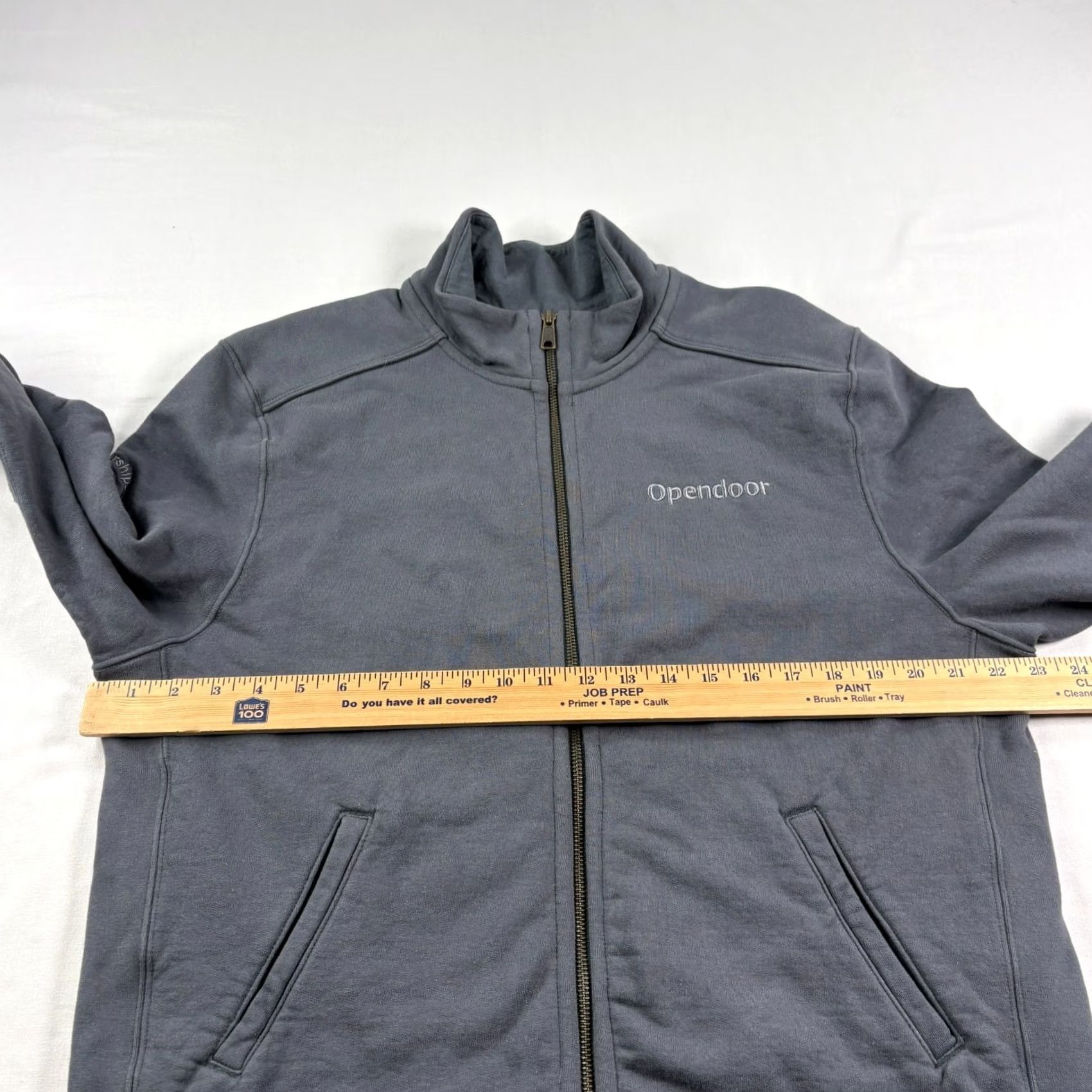 Vintage VINTAGE American Giant Jacket Mens L Gray Moto Full Zip Heavyweight Casual Workwear Size US L / EU 52-54 / 3 - 7 Thumbnail