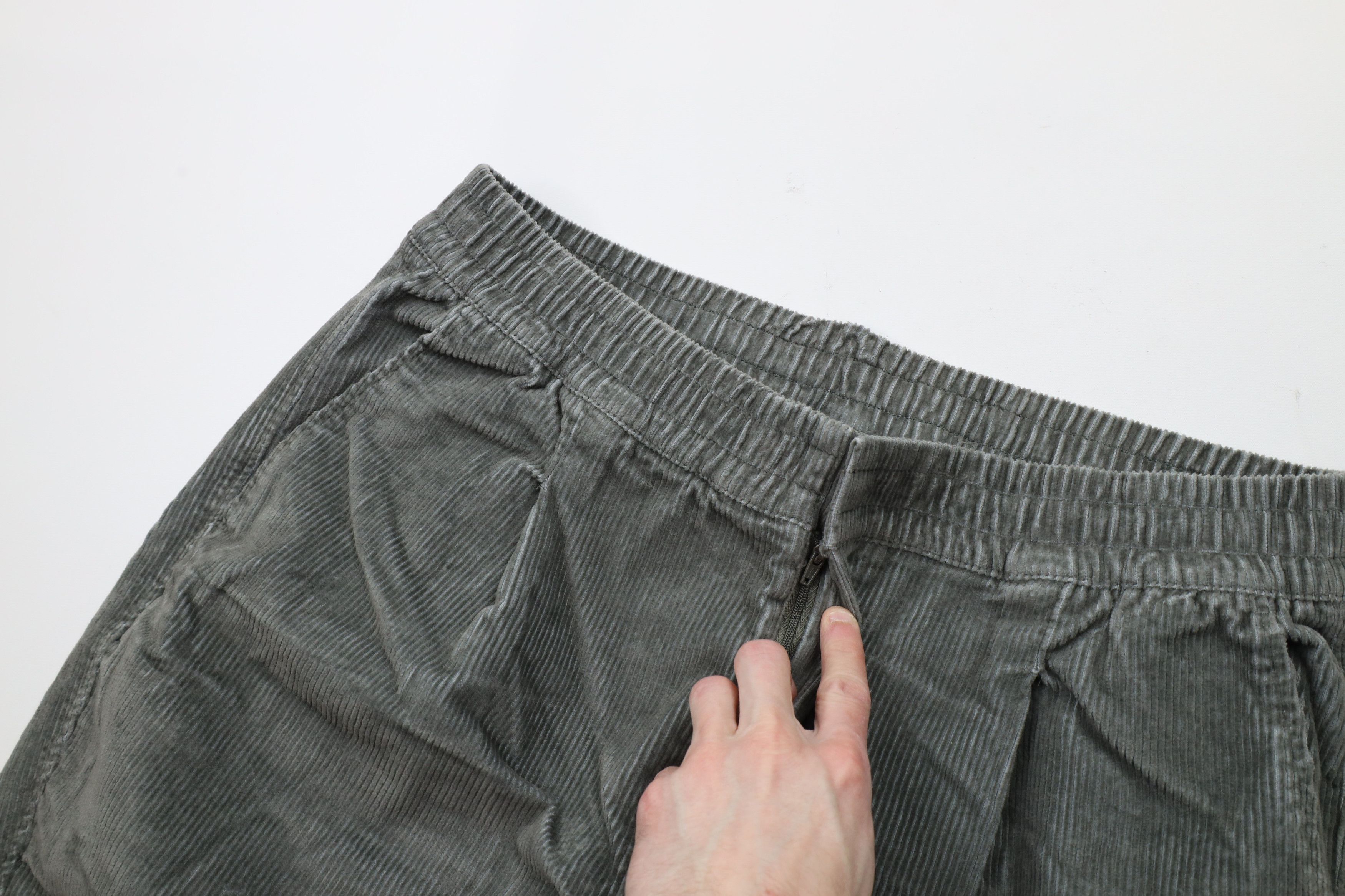 Gap × Vintage Vintage Y2K Gap Pleated High Rise Tapered Leg Corduroy Pants Size 26" / US 2 / IT 38 - 6 Thumbnail
