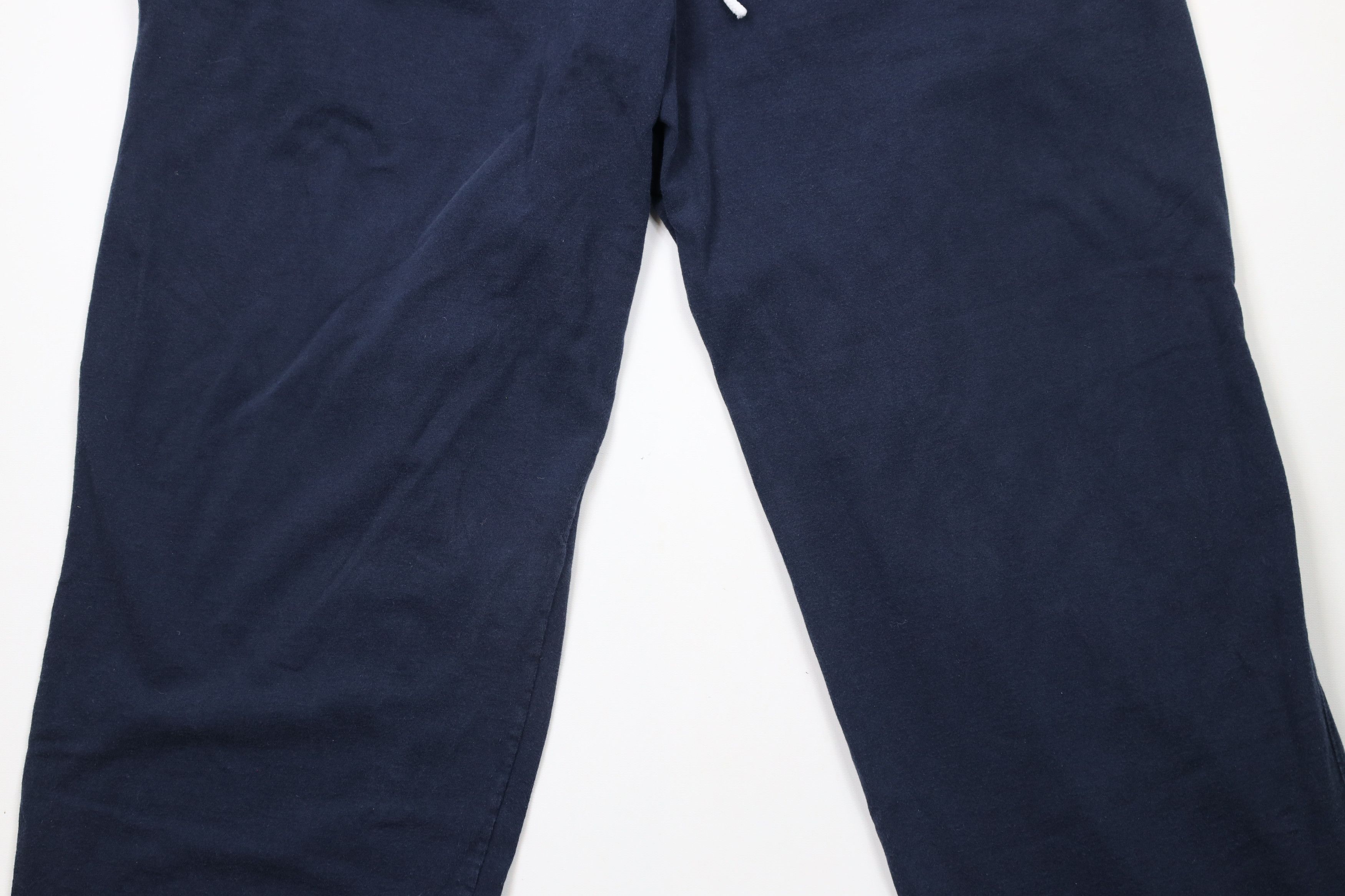 Champion × Vintage Vintage 90s Champion Classic Logo Wide Leg Pants Cotton Blue Size US 40 / EU 56 - 3 Thumbnail