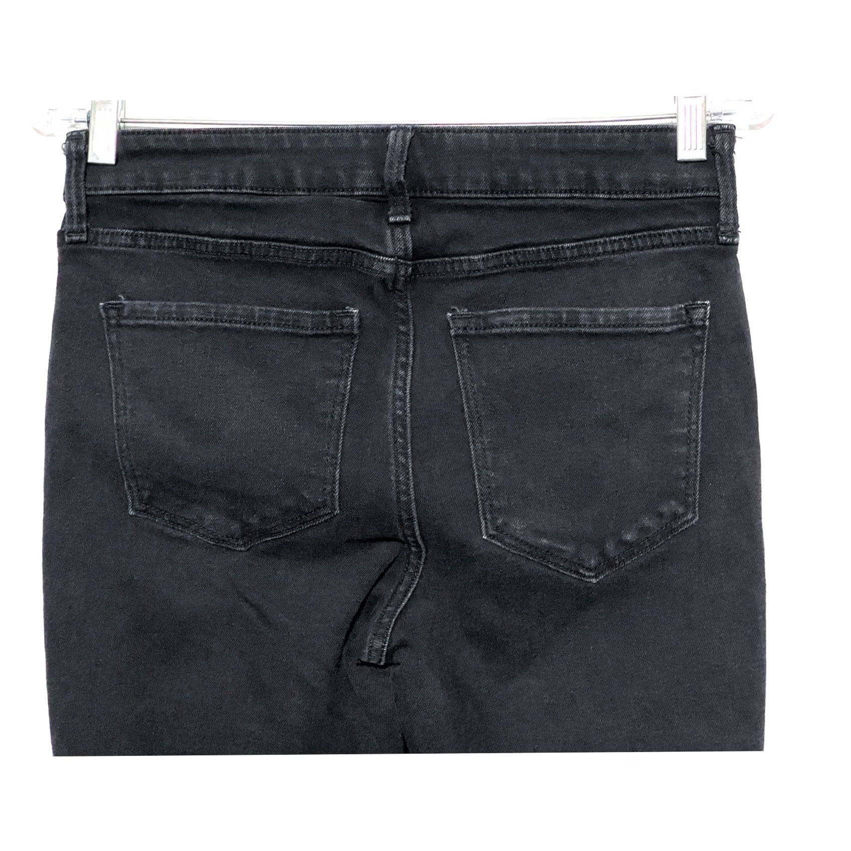 Old Navy Old Navy Jeans Women's 6 High Rise Wow Straight Leg Stretch Denim Black 5-Pocket Preppy Casual Shirt? Size 28" / US 6 / IT 42 - 3 Thumbnail