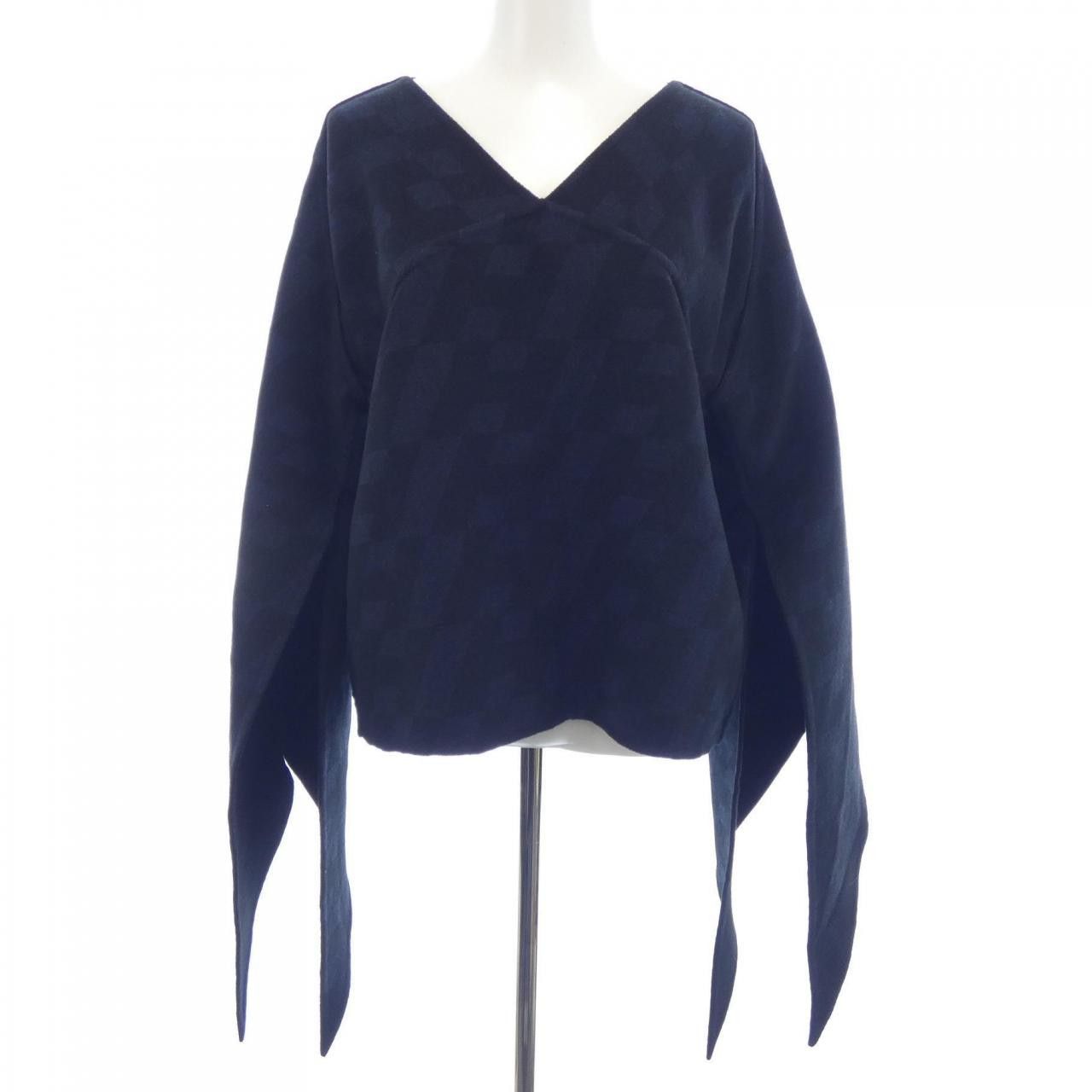 Hermes Hermes Hermès Cashmere Top Textile Tops DUTY FREE for USA Size ONE SIZE - 1 Thumbnail