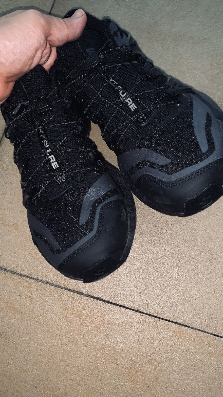Salomon Salomon advanced PU.RE black phantom Size US 10.5 / EU 43-44 - 2 Thumbnail