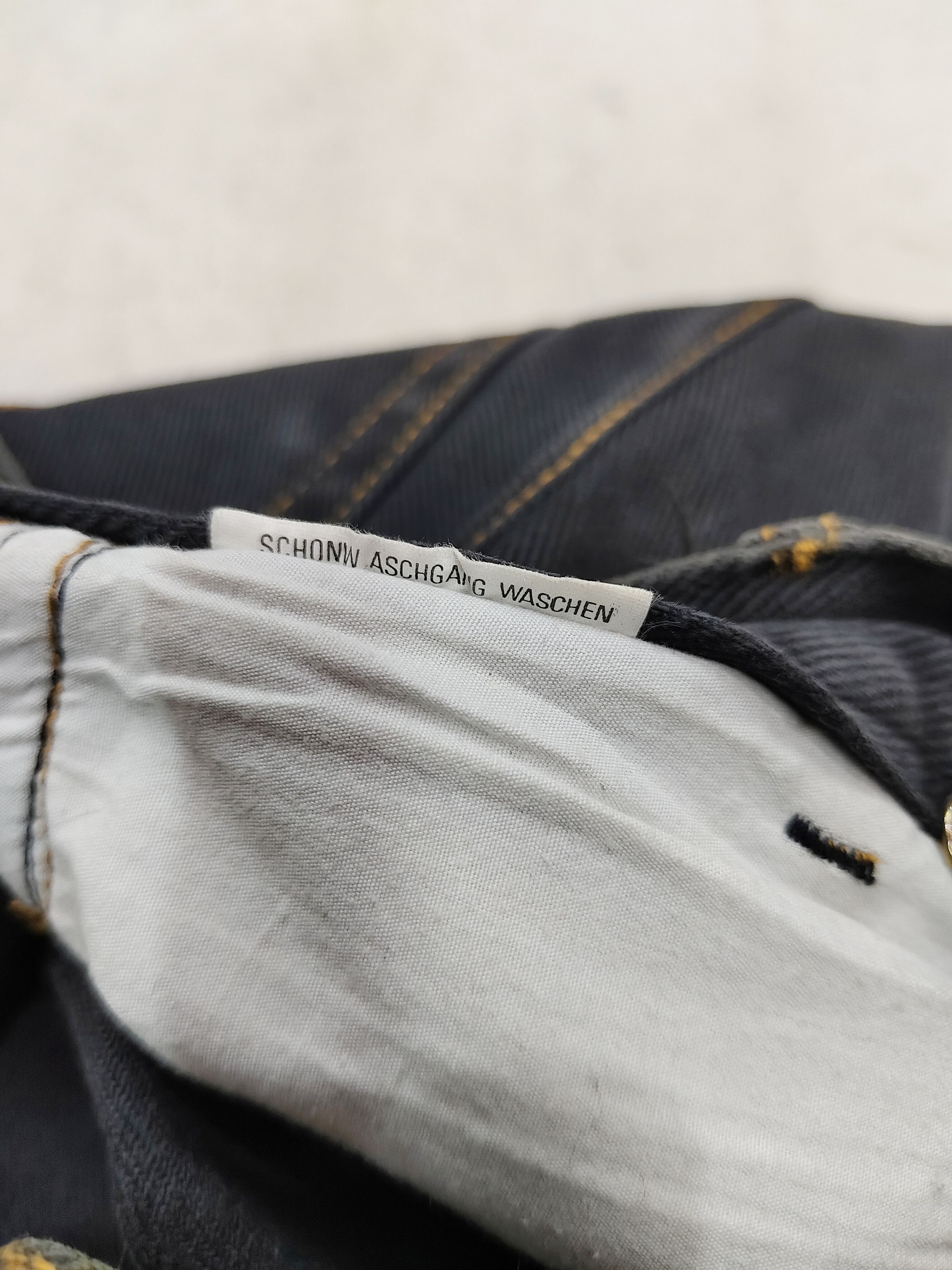 MCM 90s MCM- Embroidered Logo Y2K Archive Washed Jeans Size 29" - 10 Thumbnail