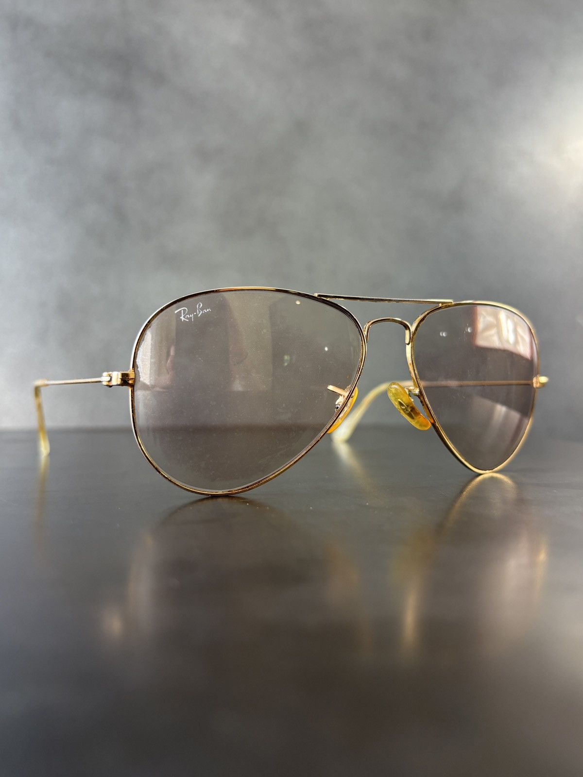 RayBan Vintage Ray-Ban Aviators Sunglasses Metal Y2K Tear Drop 00s Size ONE SIZE - 1 Thumbnail