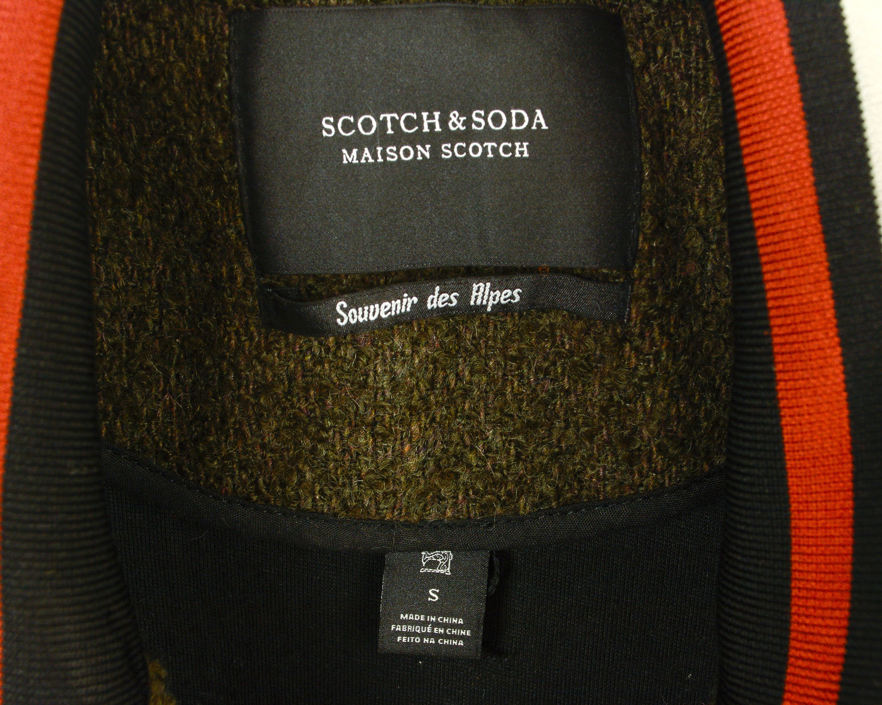 Scotch & Soda Souvenir des Alpes Womens S Wool Over Coat Jacket Size S / US 4 / IT 40 - 3 Thumbnail