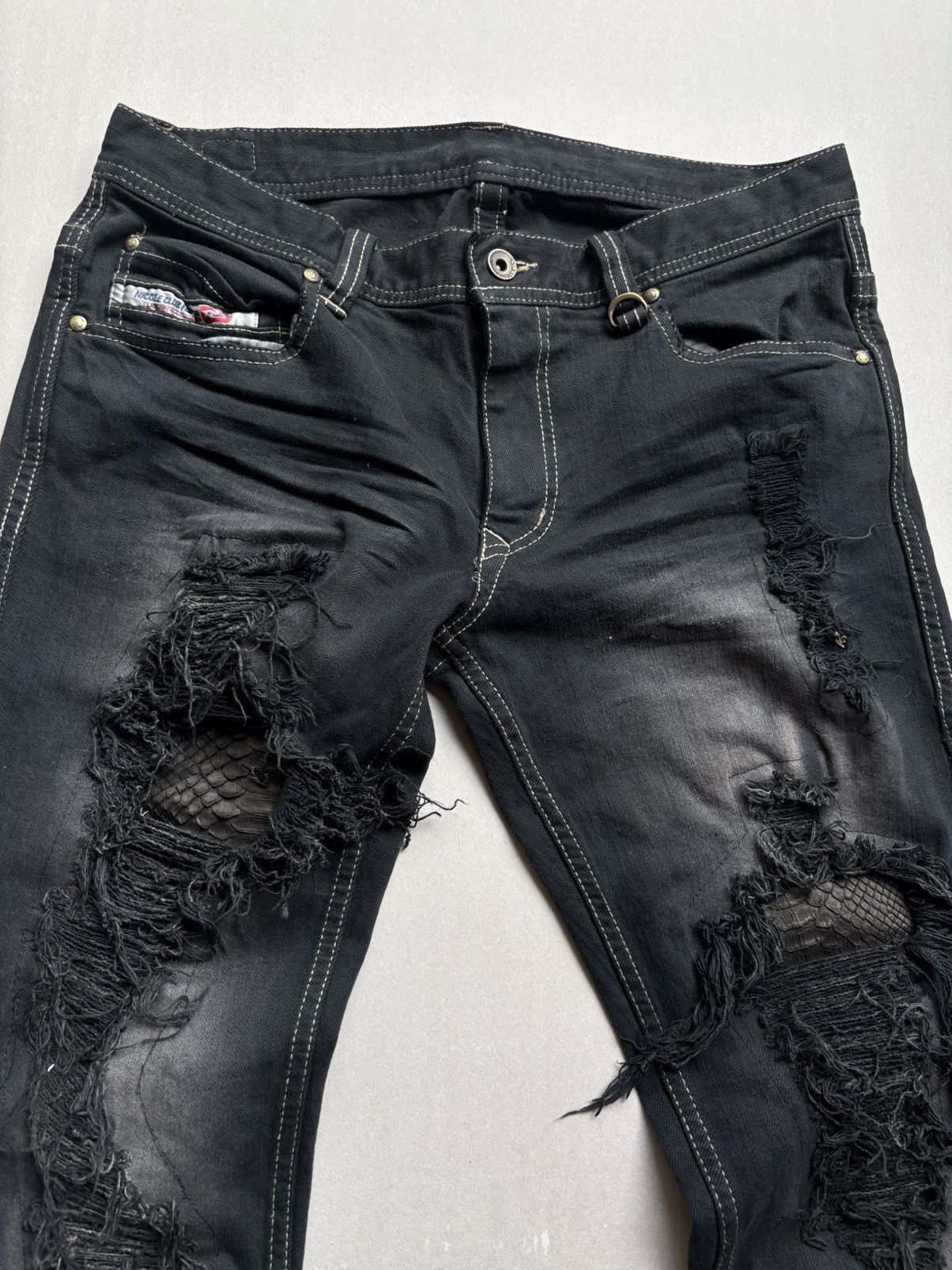 Nicole Club Nicole Club Flared Jeans Size US 30 / EU 46 - 2 Thumbnail
