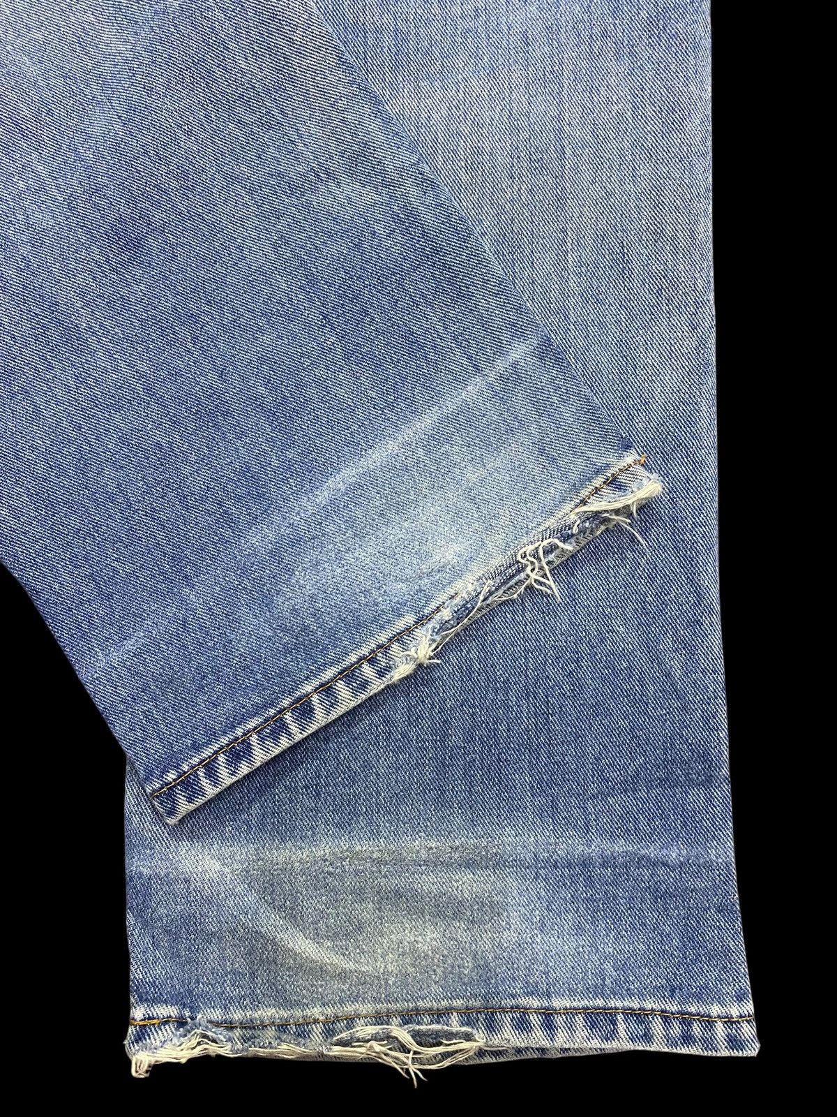 Other 90’s Levis 511 Japan Mud Wash Distressed Loose Jeans Size US 31 - 14 Thumbnail