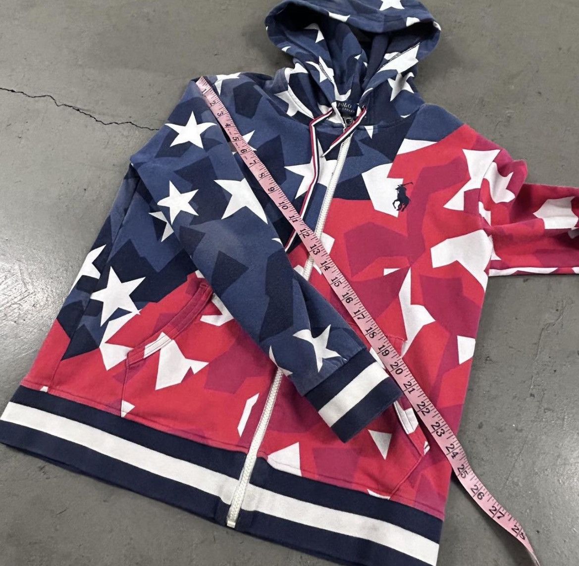 Polo Ralph Lauren Rare ¥2K big pony AOP Ralph lauren X USA Paralympics team Size US M / EU 48-50 / 2 - 8 Thumbnail