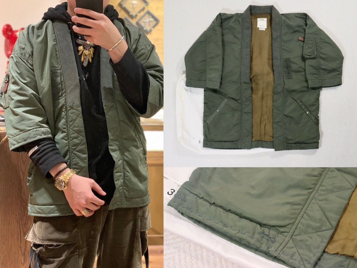 Visvim Visvim Sanjuro Kimono Jkt size3 | Grailed