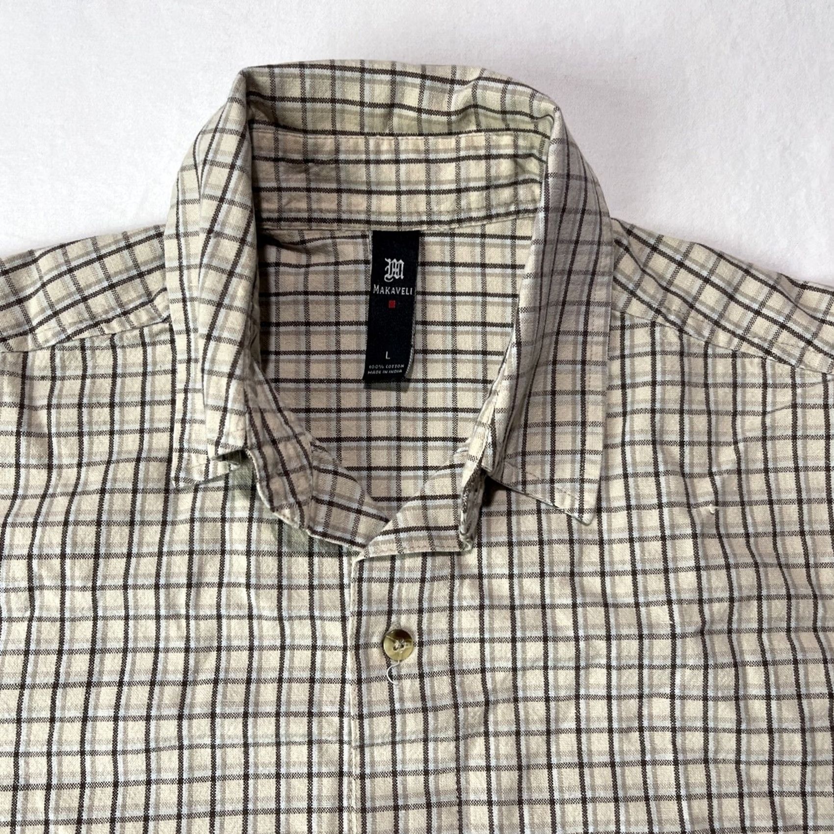 Vintage Makaveli 2pac Tupac Shakur Casual Shirt Button Up Men’s L Size US L / EU 52-54 / 3 - 5 Thumbnail