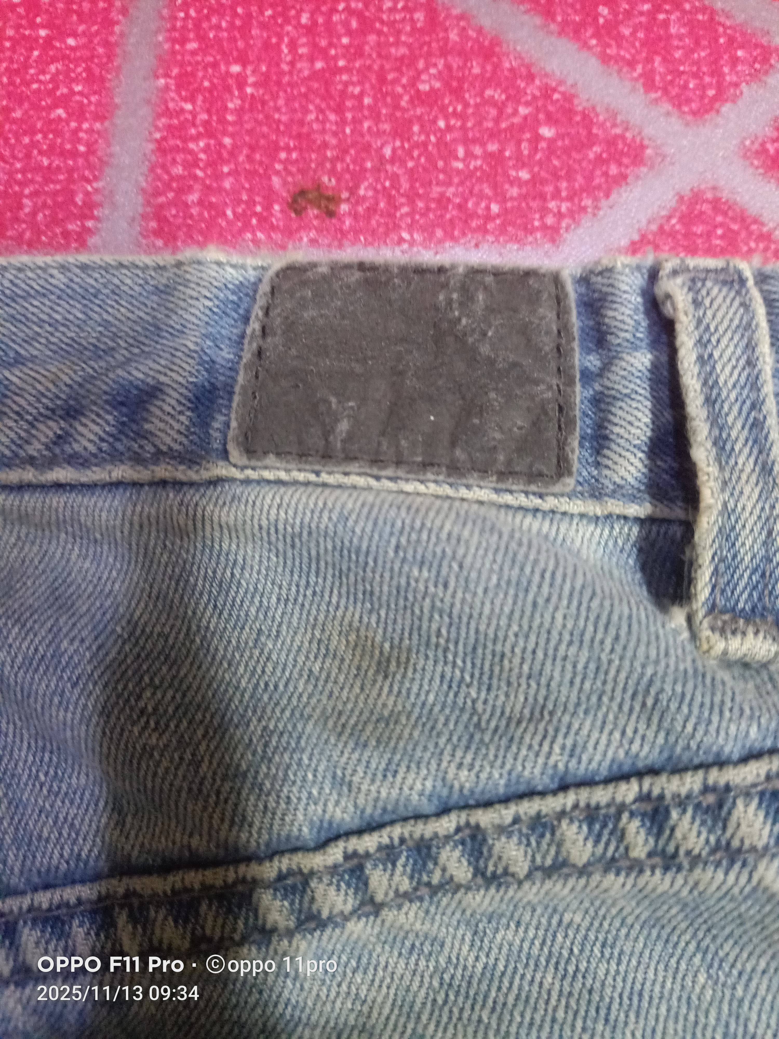 Levi's 🌟Vintag Levis 90s Silver Loose Jeans 🌟 Size US 34 / EU 50 - 3 Thumbnail