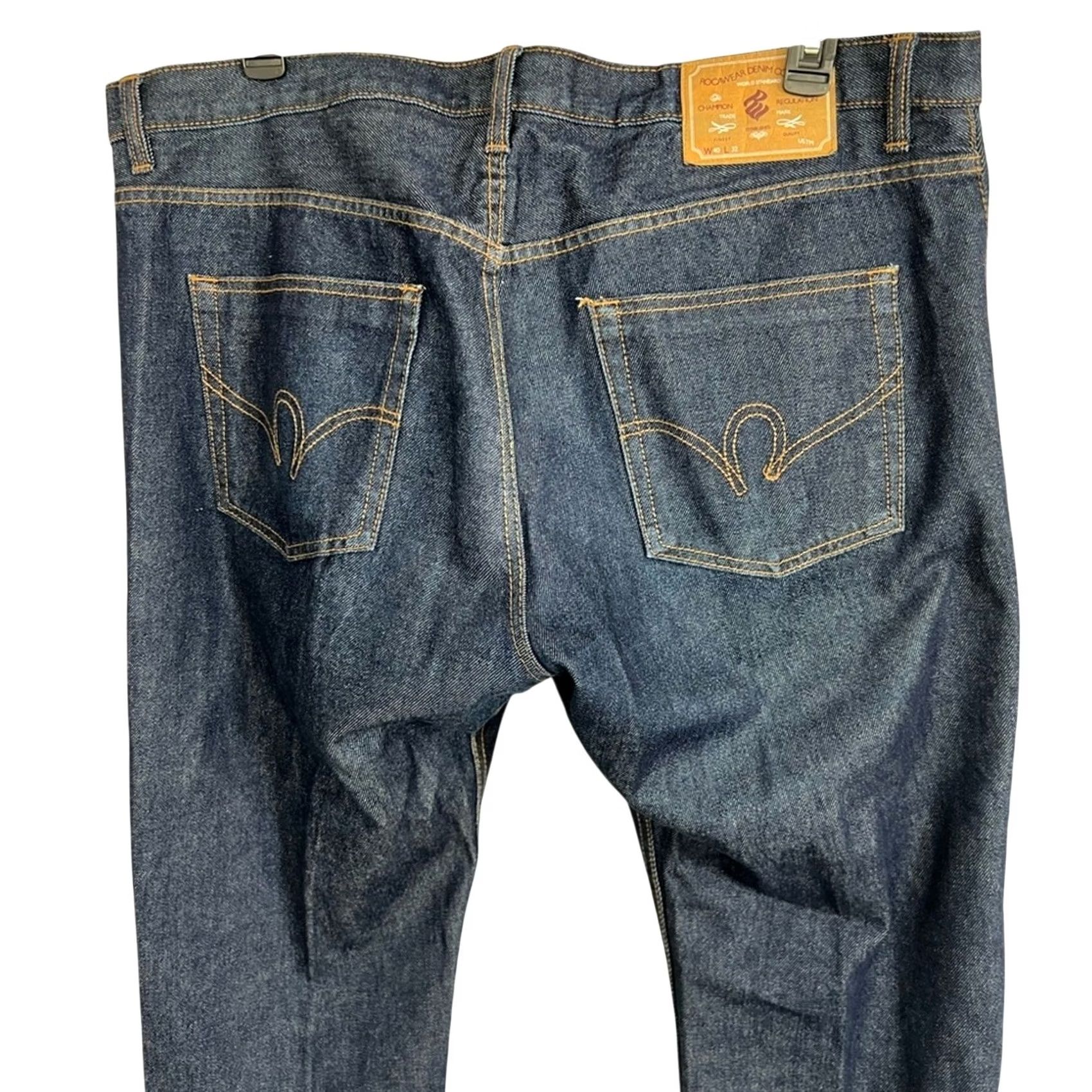 Rocawear Rocawear Men's Jeans 40 x 32 Blue Denim J-9914 Champion Regulation CLEAN Size US 40 / EU 56 - 6 Thumbnail