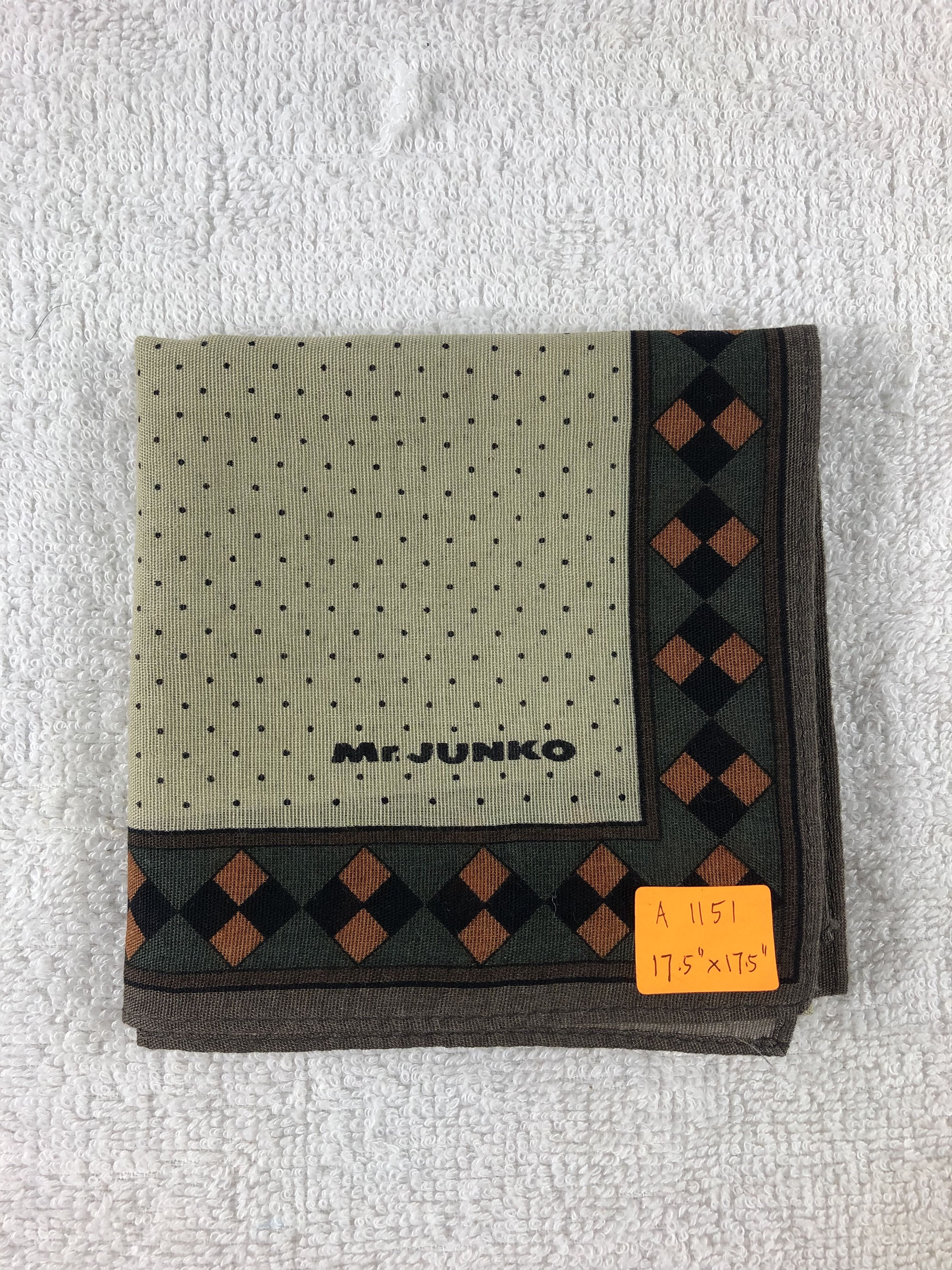 Japanese Brand × Mr. Junko × Vintage Mr. Junko Handkerchief / Bandana / Neckerchief Size ONE SIZE - 6 Thumbnail