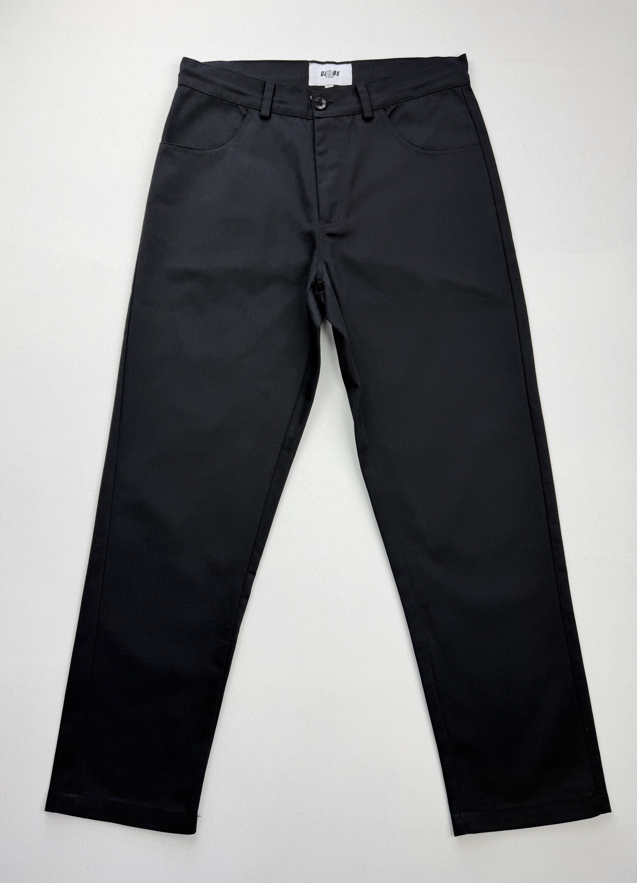 Vintage Globe Studios Workwear Skateboarding Black Trousers Pants Size US 30 / EU 46 - 2 Thumbnail