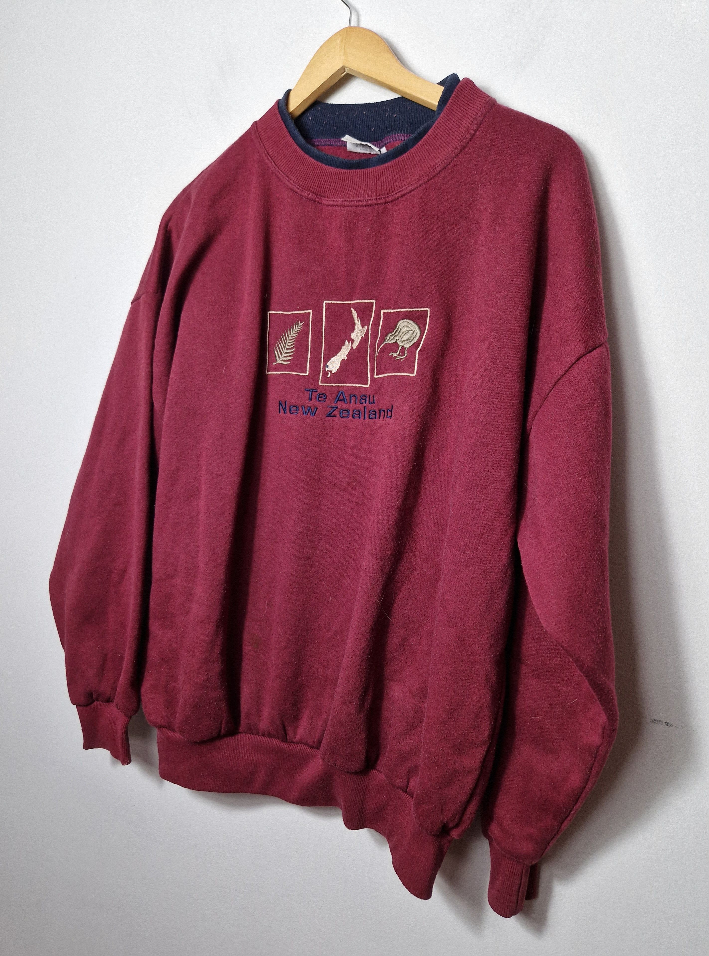 Vintage New Zealand Te Anau vintage embroided sweatshirt Size US XL / EU 56 / 4 - 2 Thumbnail