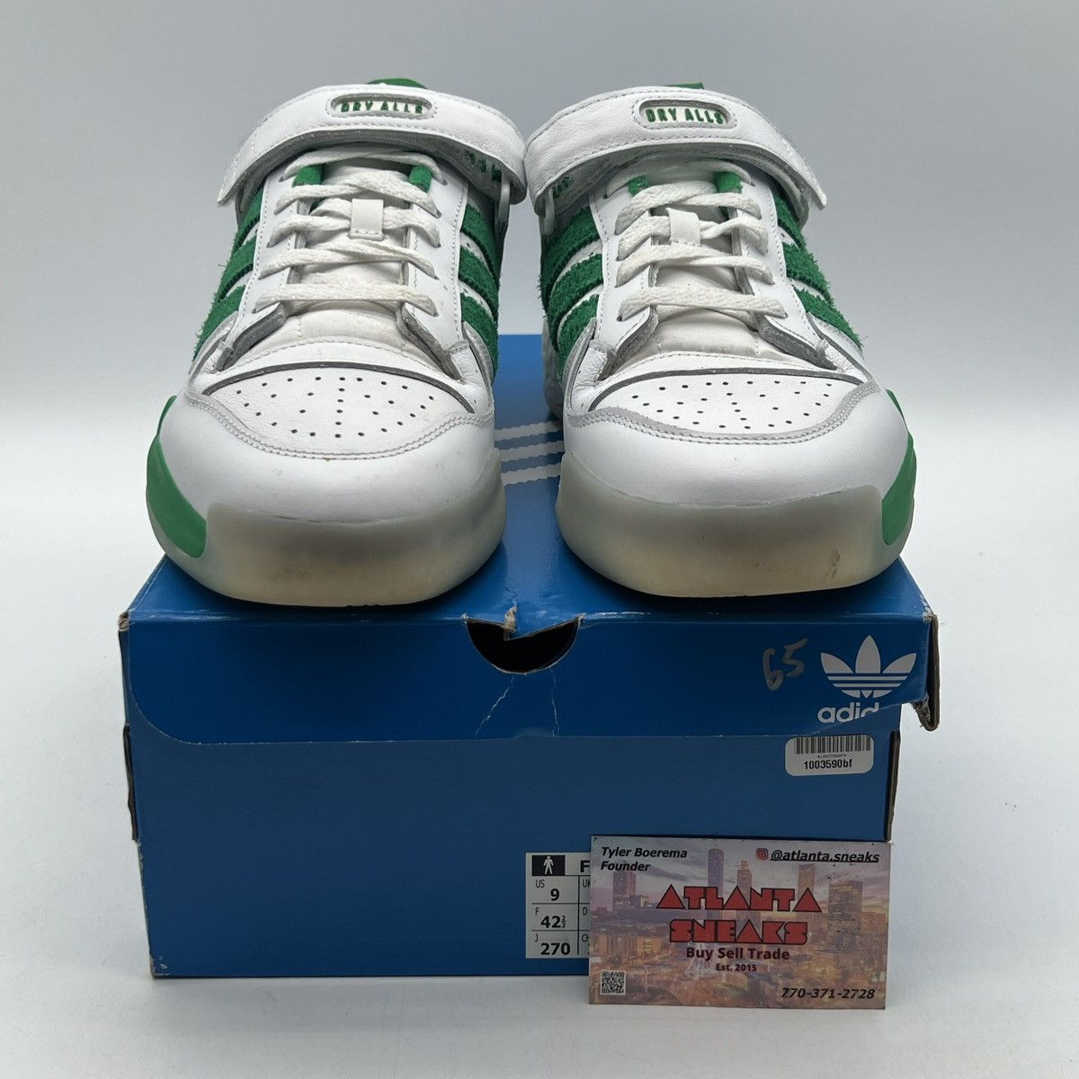 Adidas Human made low green Size US 9 / EU 42 - 2 Thumbnail