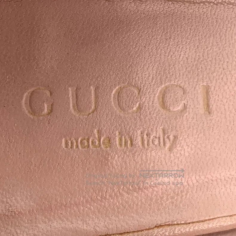 Gucci Gucci Flesh-coloured pointed toe thin heels Size US 5 / IT 35 - 7 Thumbnail