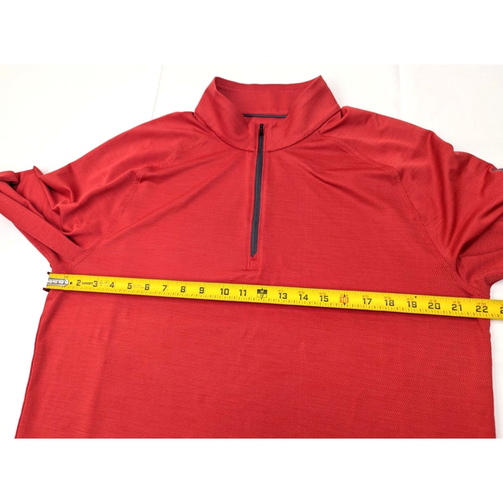 Under Armour Under Armour Red Shirt Pullover 1/4 Zip Loose Fit Men L Collared Golf GripWrists Casual Activewear Sports Vintage: No Size US L / EU 52-54 / 3 - 5 Thumbnail
