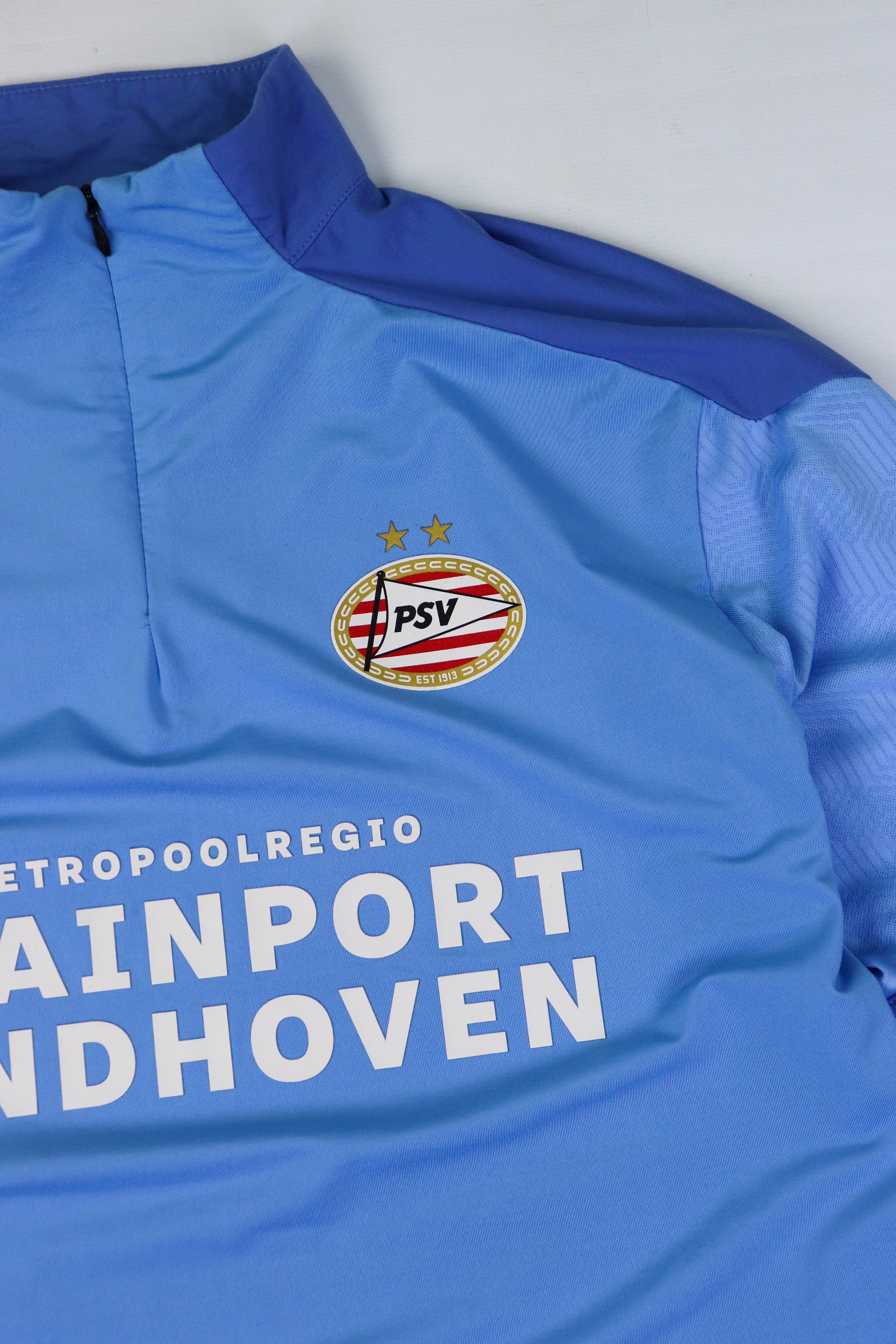 Puma Puma PSV Blue Long Sleeve DryCell Training Zip Top Rashguard Size US M / EU 48-50 / 2 - 5 Thumbnail