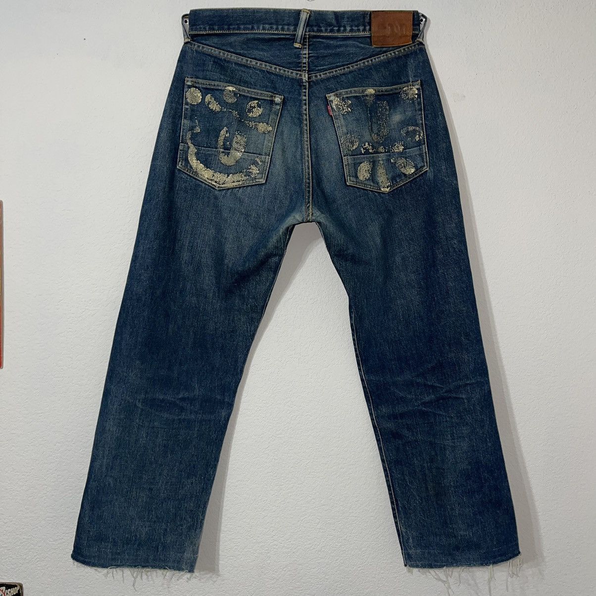 image of Evisu Selvedge Denim in Raw Indigo, Men's (Size 33)