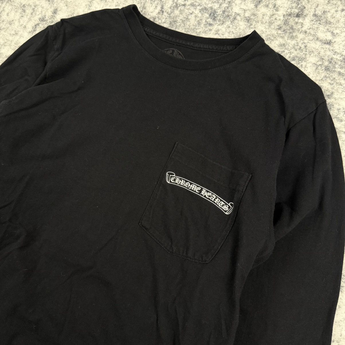 Chrome Hearts Chrome Hearts Vintage Jumbo Cross ‘Black’ Longsleeve Size US S / EU 44-46 / 1 - 5 Thumbnail