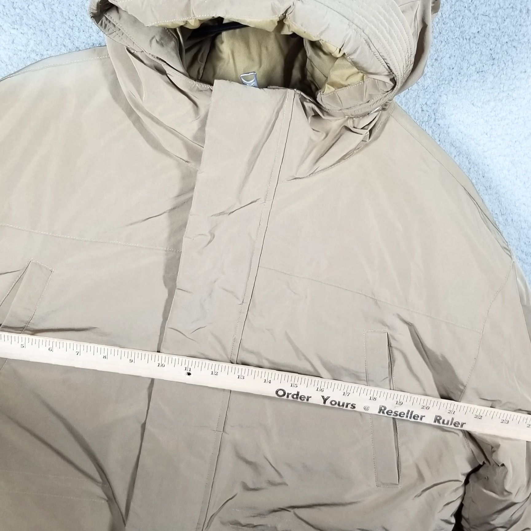 Nike Nike Jordan Women Parka Down Jacket Winter Brown Small Size S / US 4 / IT 40 - 6 Thumbnail
