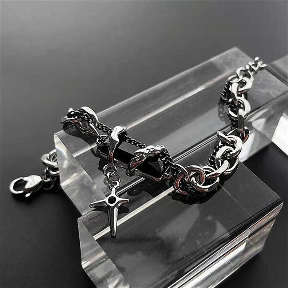Other Retro Black Zircon Star Bracelet Size ONE SIZE - 4 Thumbnail