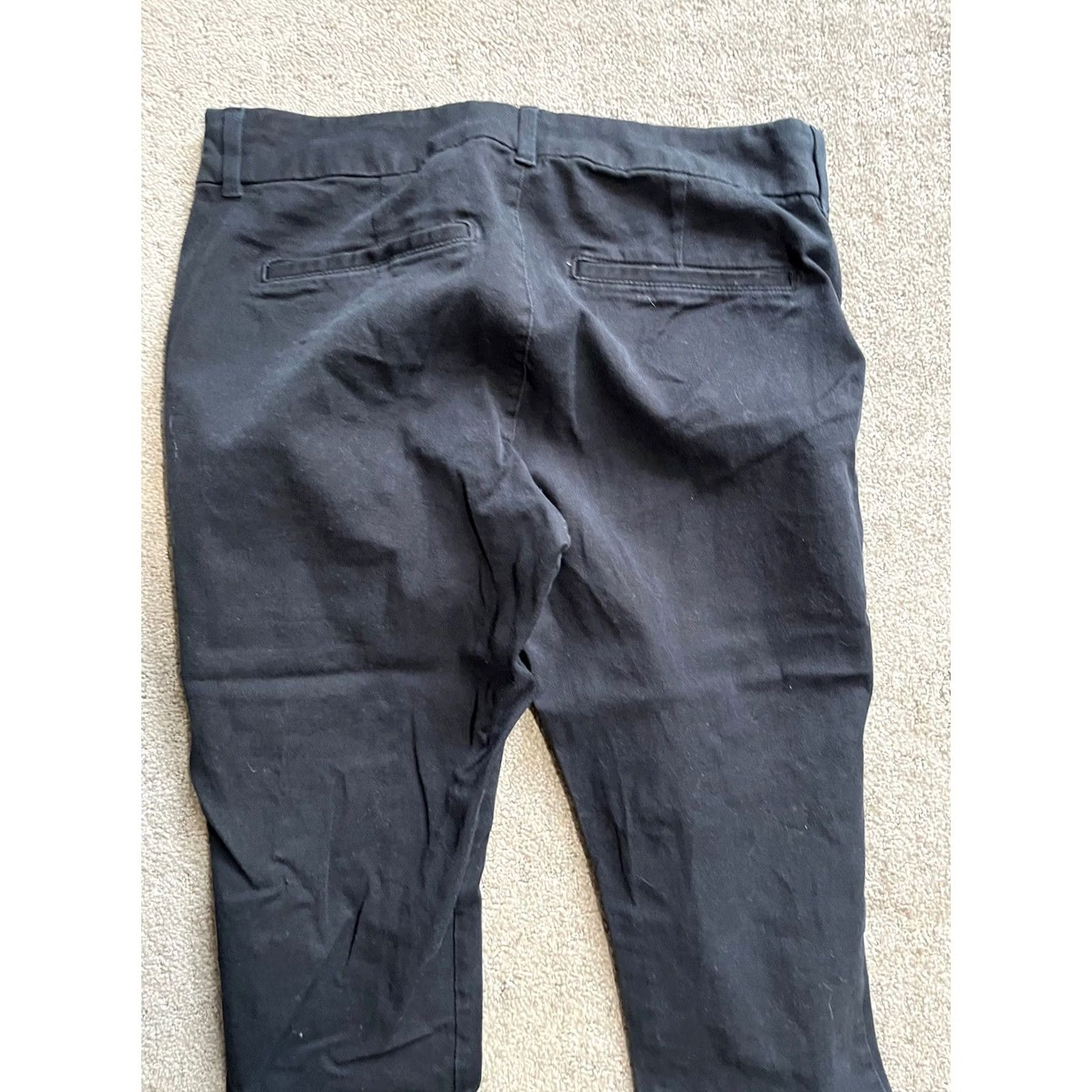 Old Navy Old Navy Black Pixie Skinny Ankle Pants Women Size 6 Pockets Size 28" / US 6 / IT 42 - 4 Thumbnail