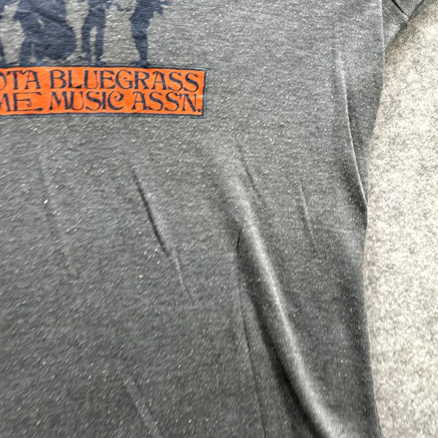 Vintage VINTAGE Minnesota Bluegrass Old Time Music Assn Shirt Womens Small Gray Scoop Size S / US 4 / IT 40 - 6 Thumbnail